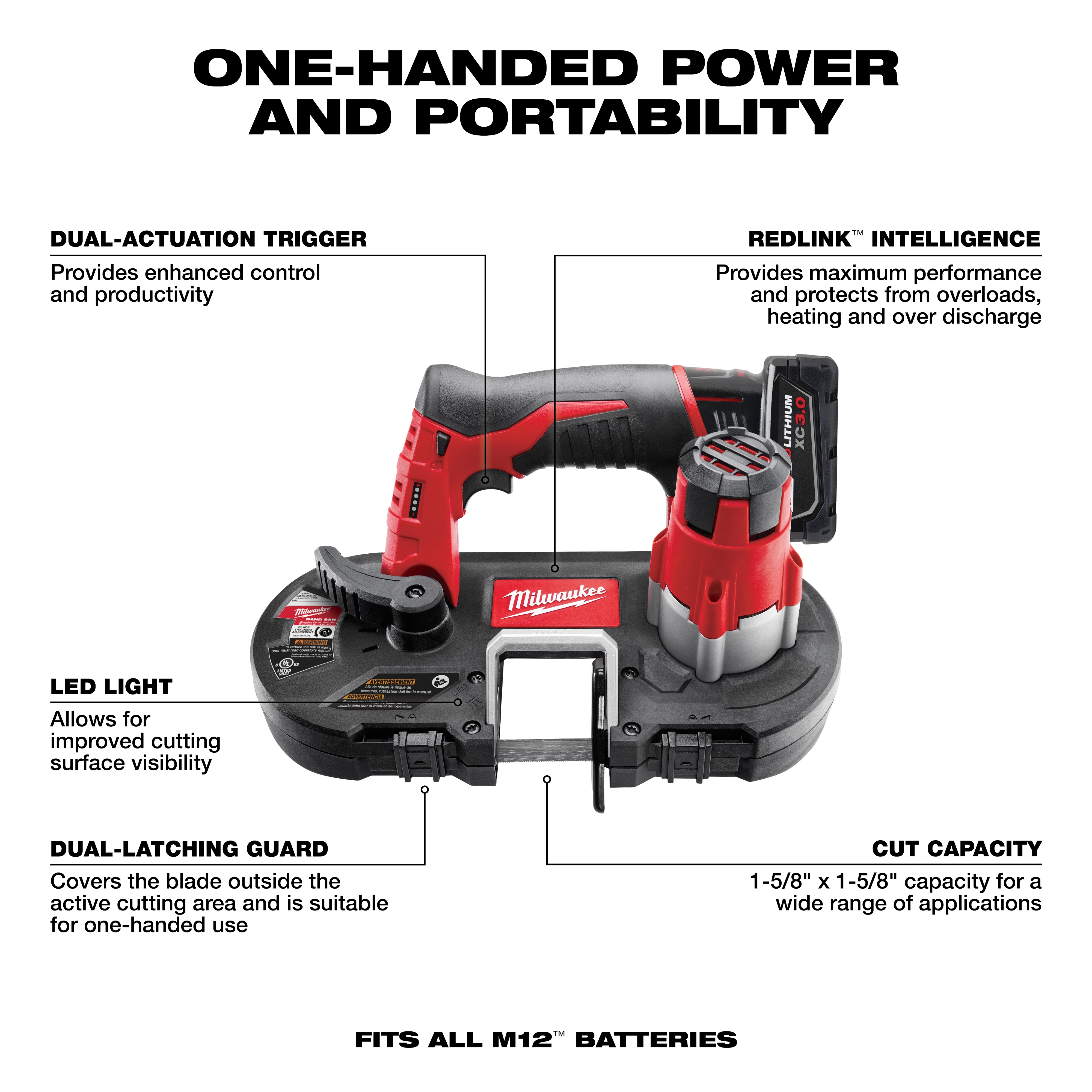 Milwaukee&reg; 2429-21XC MILT-2429-21XC