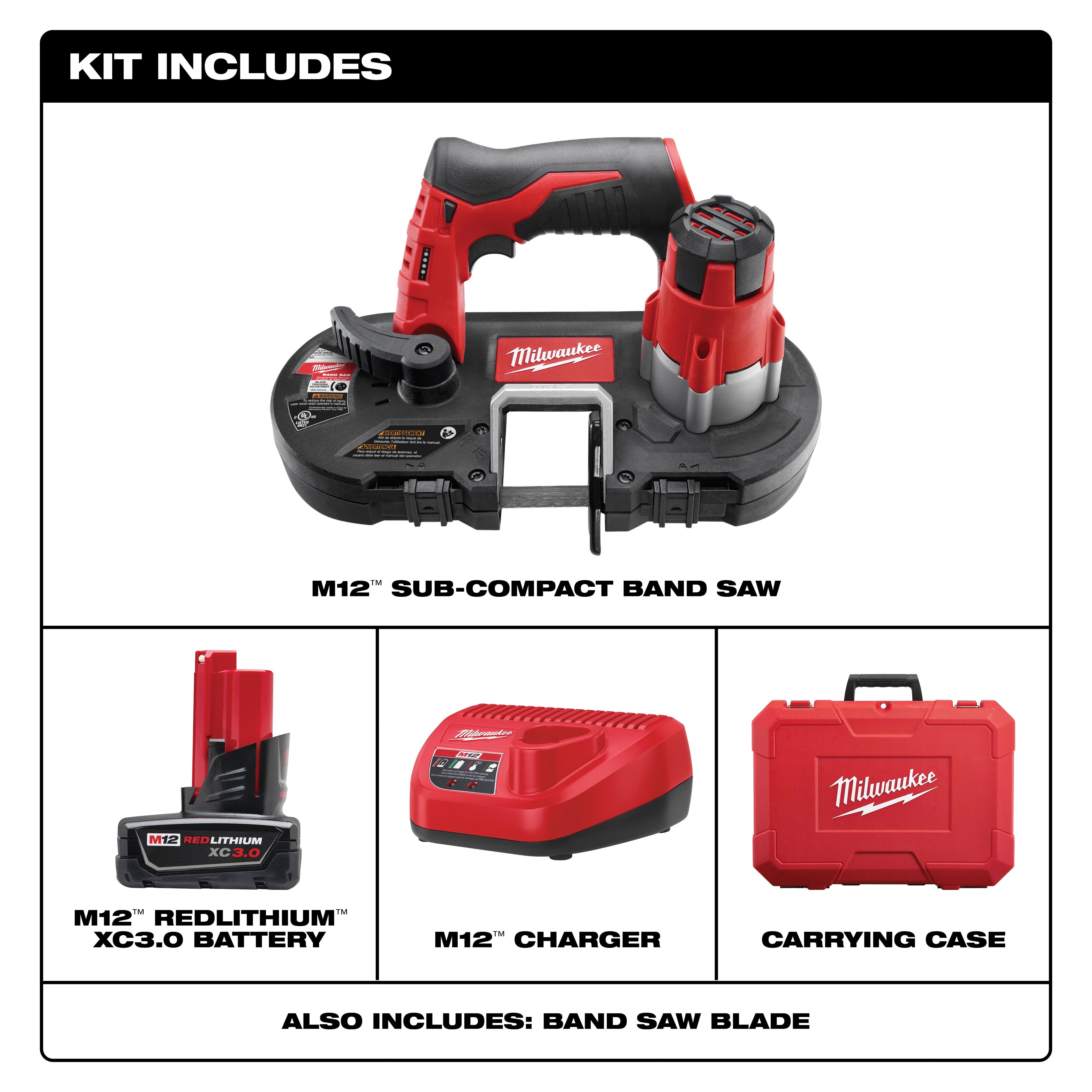 Milwaukee&reg; 2429-21XC MILT-2429-21XC