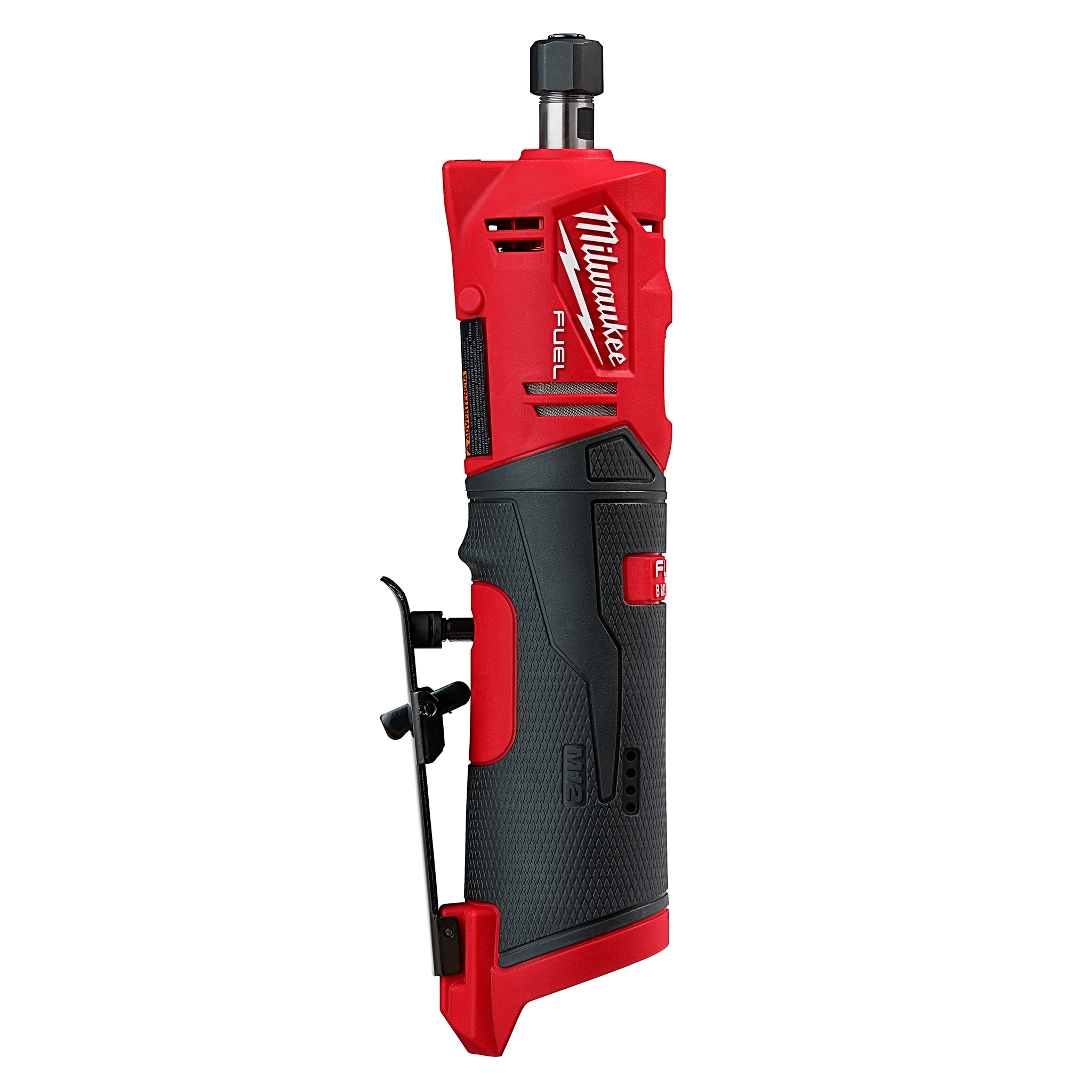 Milwaukee&reg; M12 FUEL&trade; 2486-20 Cordless Die Grinder, 12 V, Li-Ion Battery, Black/Red
