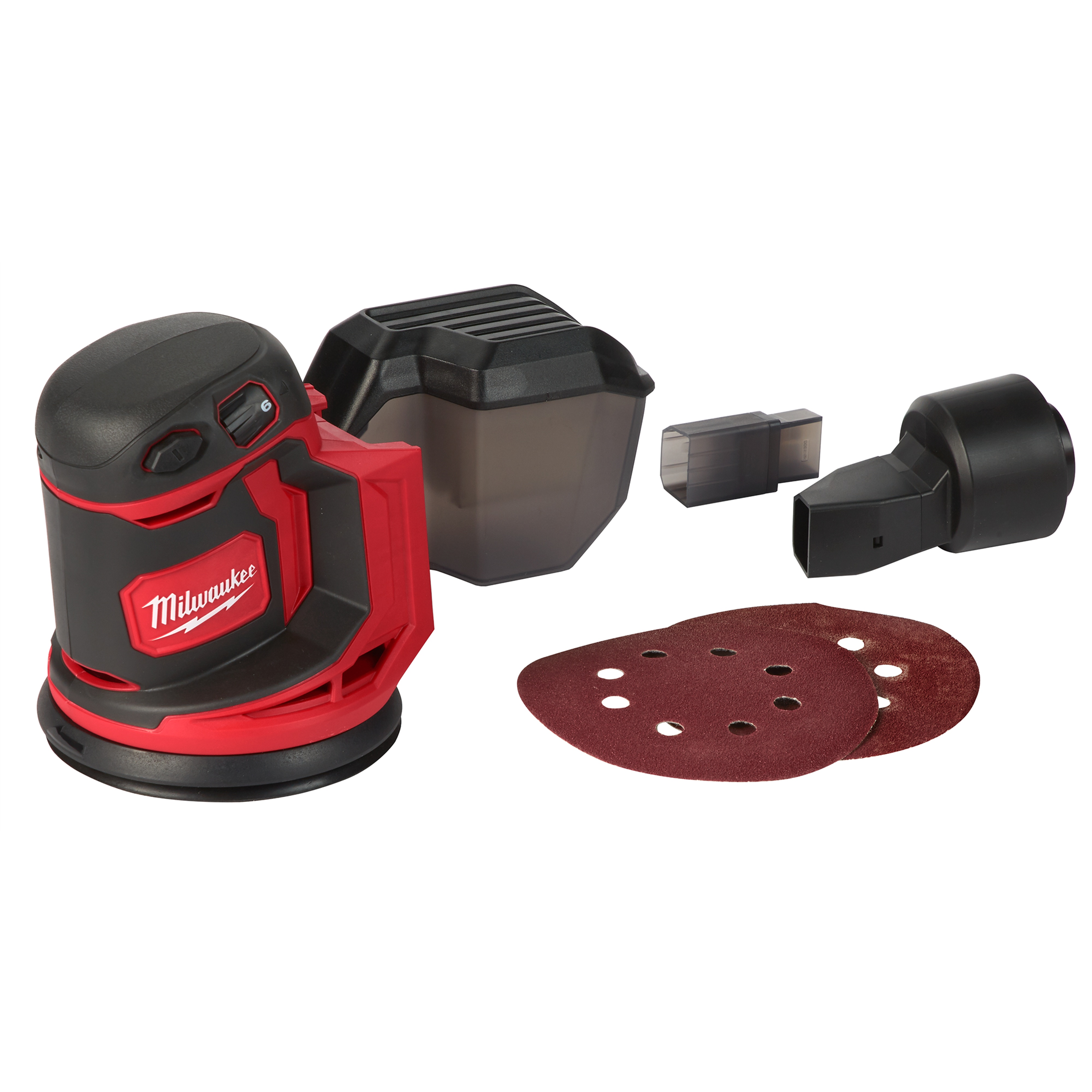 Milwaukee&reg; M18&trade; 2648-20 Cordless Random Orbit Sander, 5 in Dia Wheel, 18 V DC, 7000 to 12000 opm, Li-Ion Battery