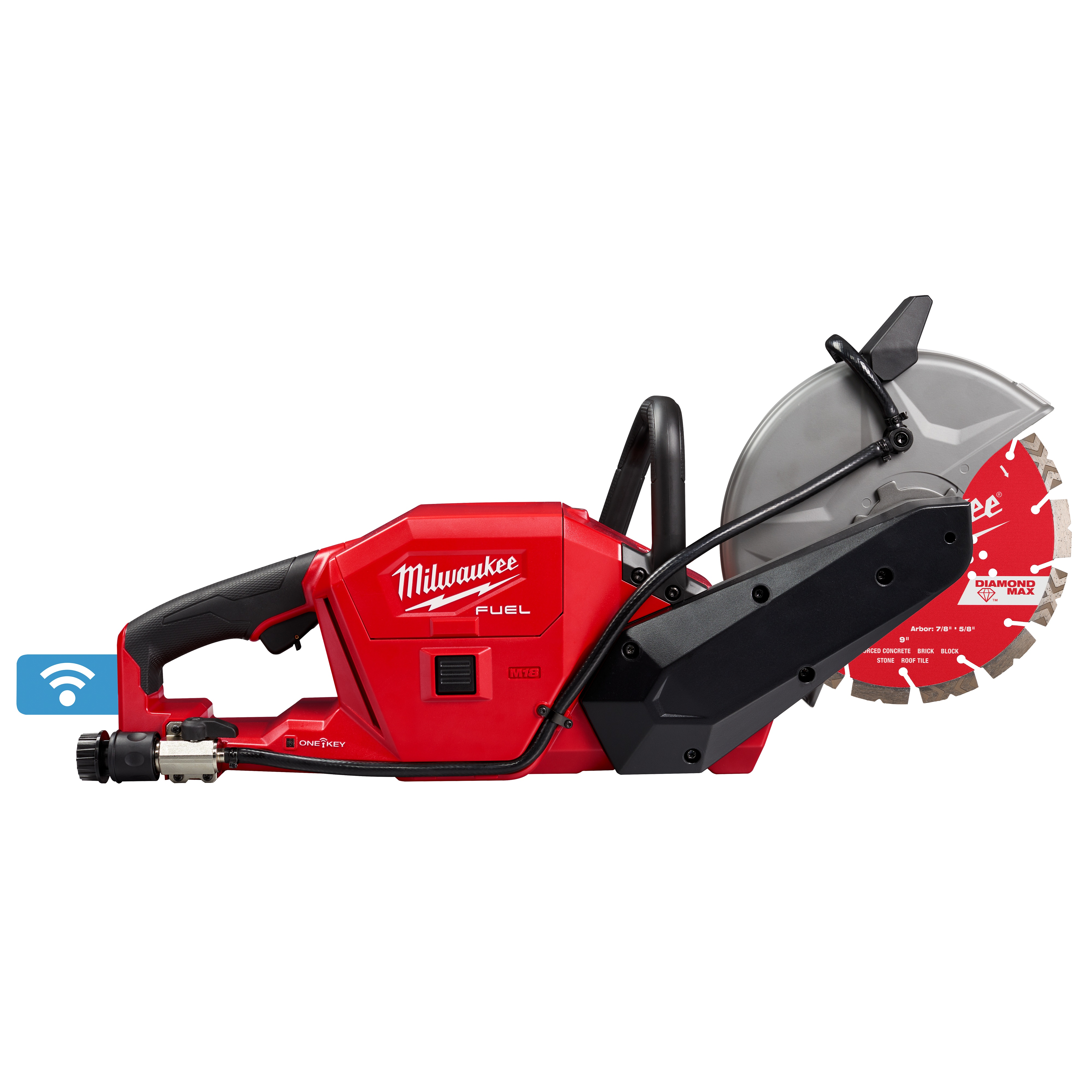 Milwaukee&reg; M18 FUEL&trade; 2786-22HD Cordless Cut-Off Saw Kit With One-Key&trade; Technology, 9 in Blade, 3.4 in Cutting