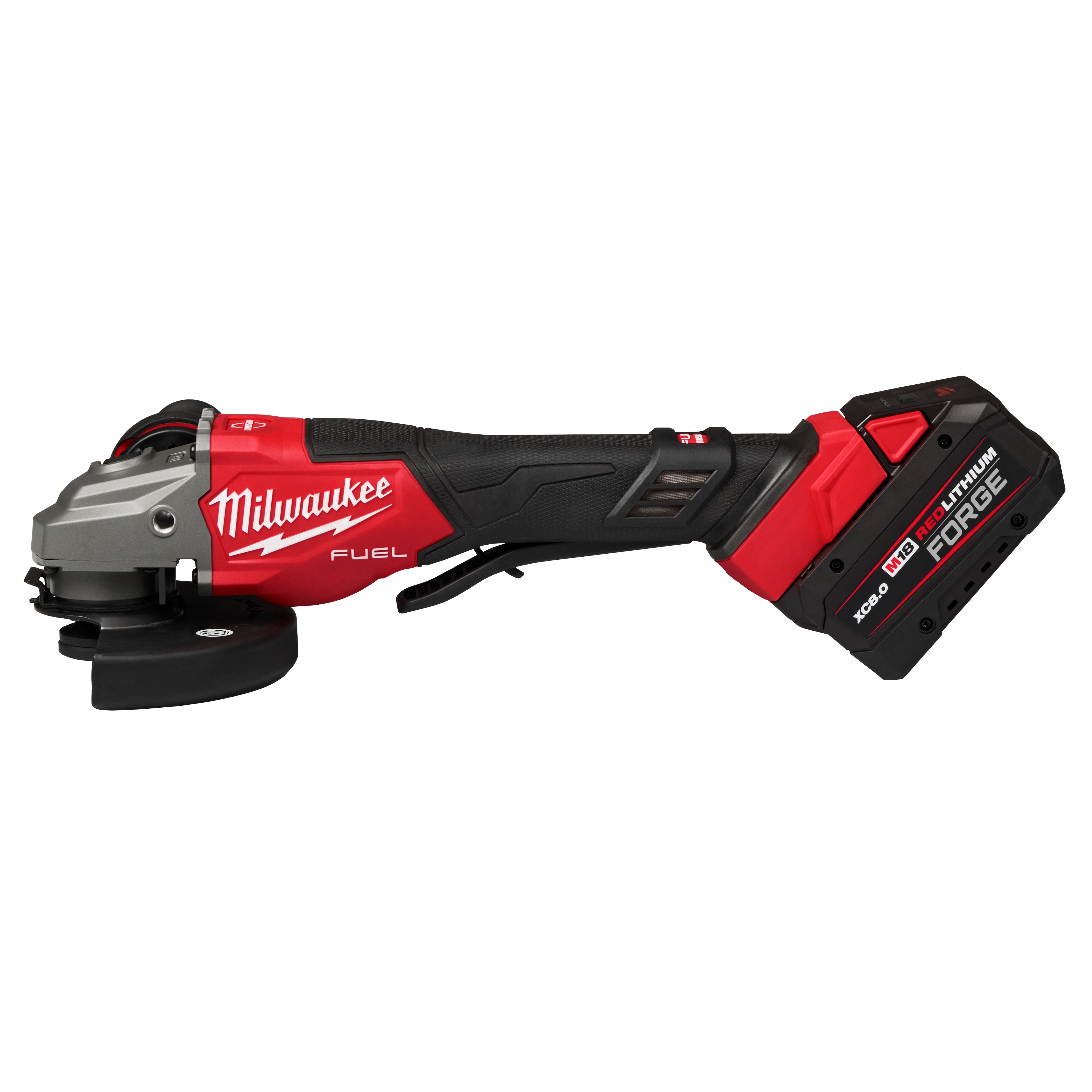 Milwaukee&reg; 3670-22 M18 FUEL&trade; Braking Small Grinder, 6 in Dia Wheel, 5/8-11 in Arbor/Shank, 18 V, Lithium Battery, 2 Batteries, Paddle Switch
