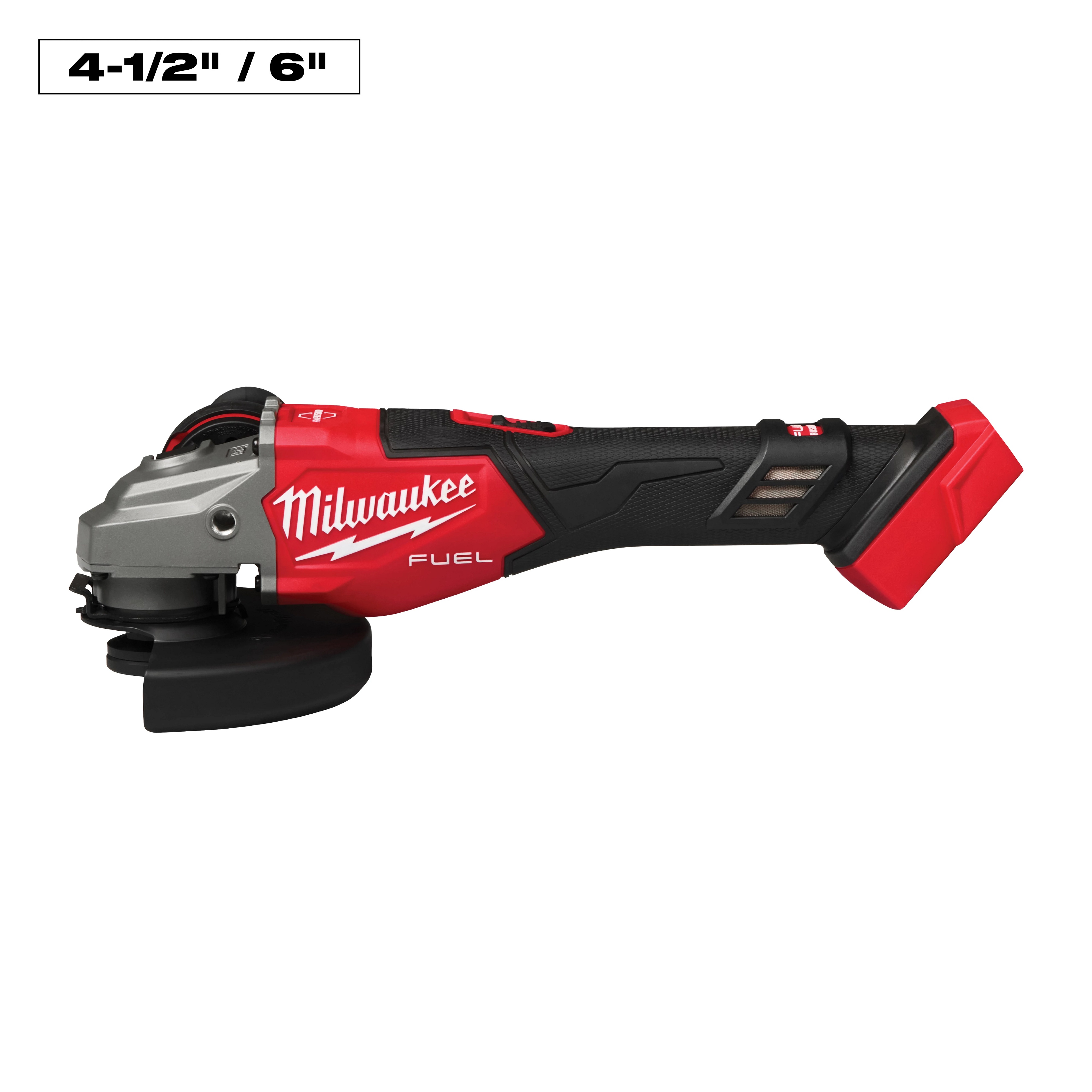 Milwaukee&reg; 3671-20 M18 FUEL&trade; Braking Small Grinder, 6 in Dia Wheel, 5/8-11 in Arbor/Shank, 18 V, Lithium Battery, Slide Switch