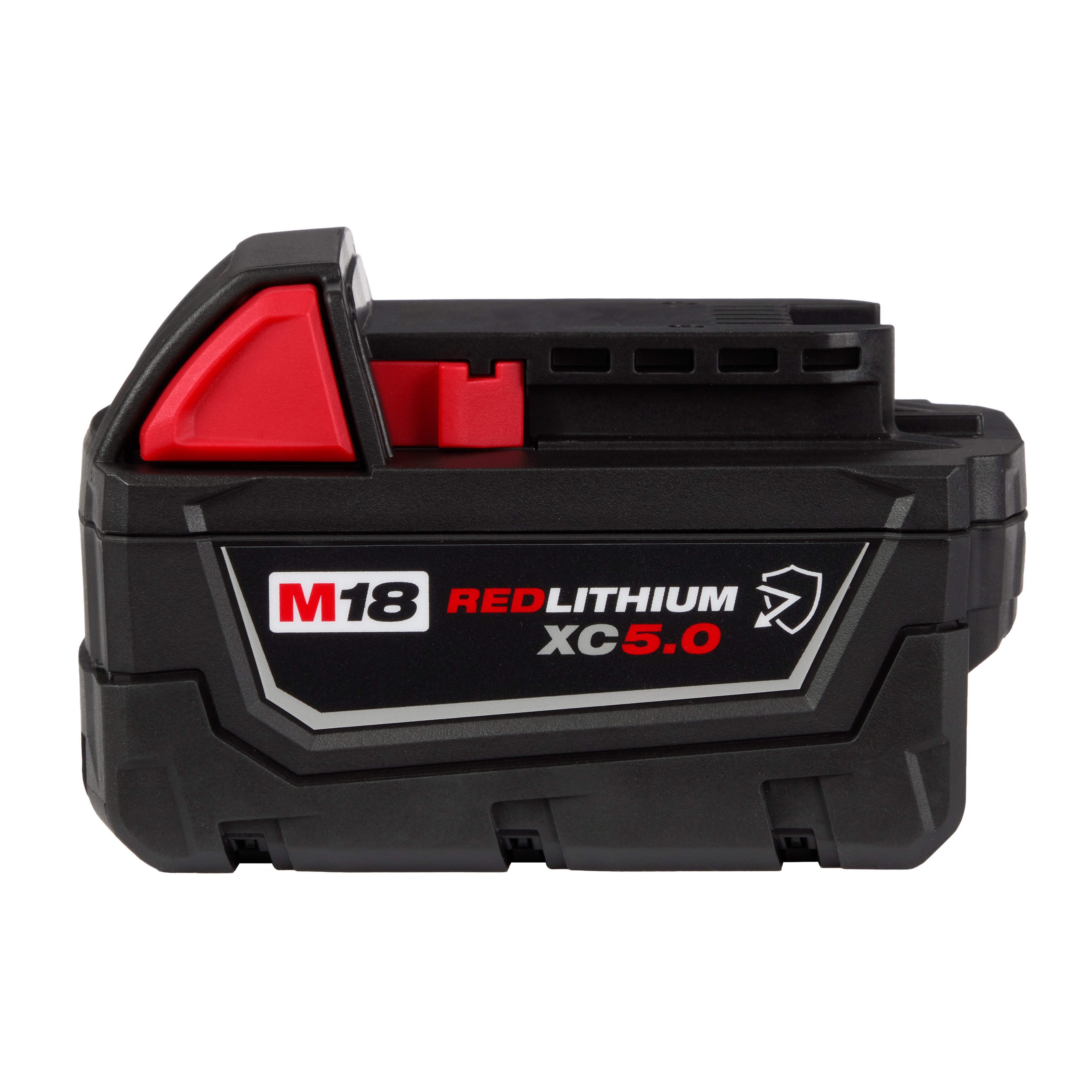 Milwaukee&reg; M18&trade; REDLITHIUM&trade; 48-11-1828 High Capacity Rechargeable Cordless Battery Pack, 3 Ah Li-Ion Battery, 18 V DC Charge, For Use With M18&trade; Cordless Power Tool