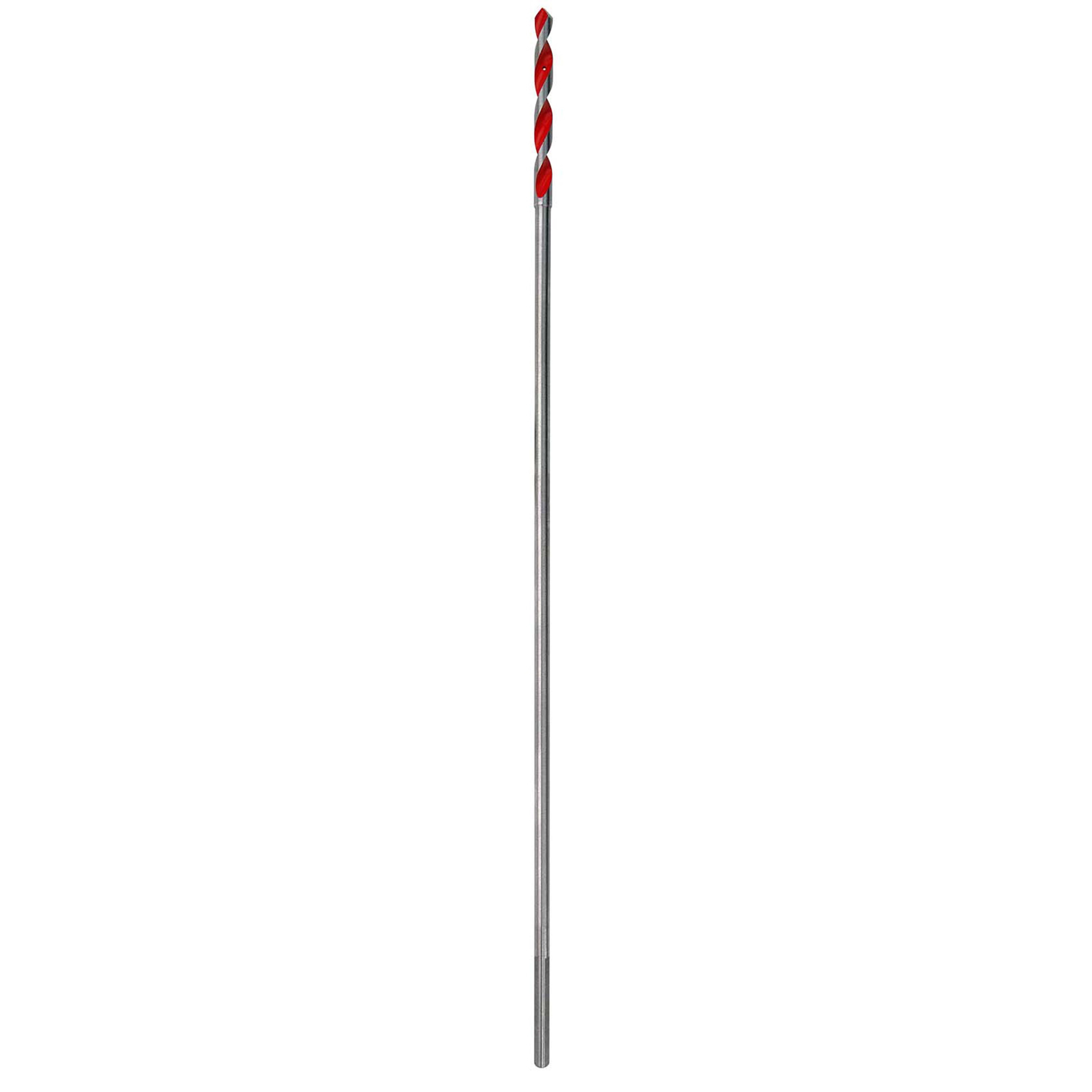 Milwaukee&reg; 48-13-7337 Extra Length General Purpose Heavy Duty Bellhanger Bit, 3/8 in Dia, 24 in OAL, 3/8 in Shank, Bright