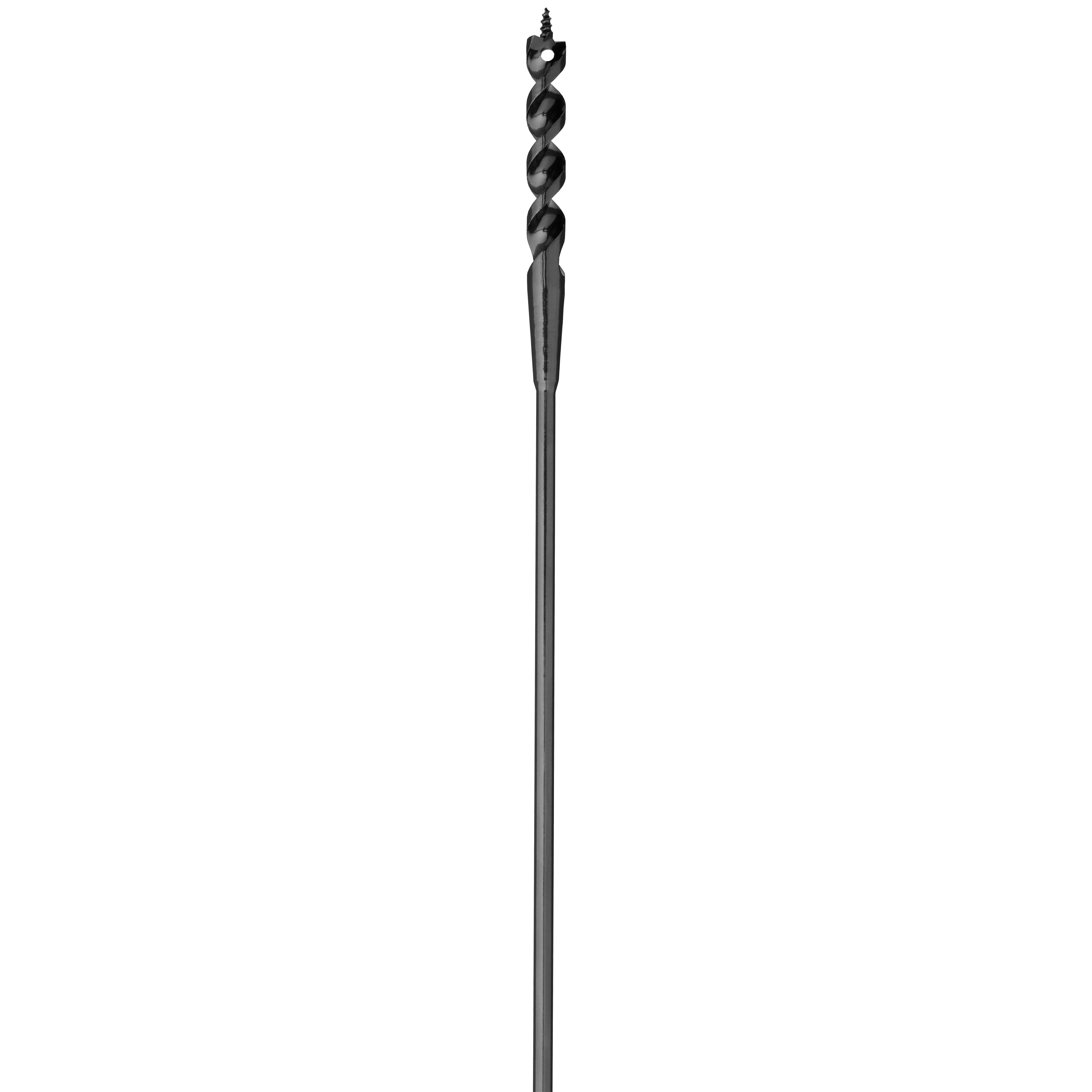 Milwaukee&reg; 48-13-8237 Heavy Duty Cable Bit, 3/8 in Dia, 54 in OAL, 3/8 in Shank, Screw Point, Bright