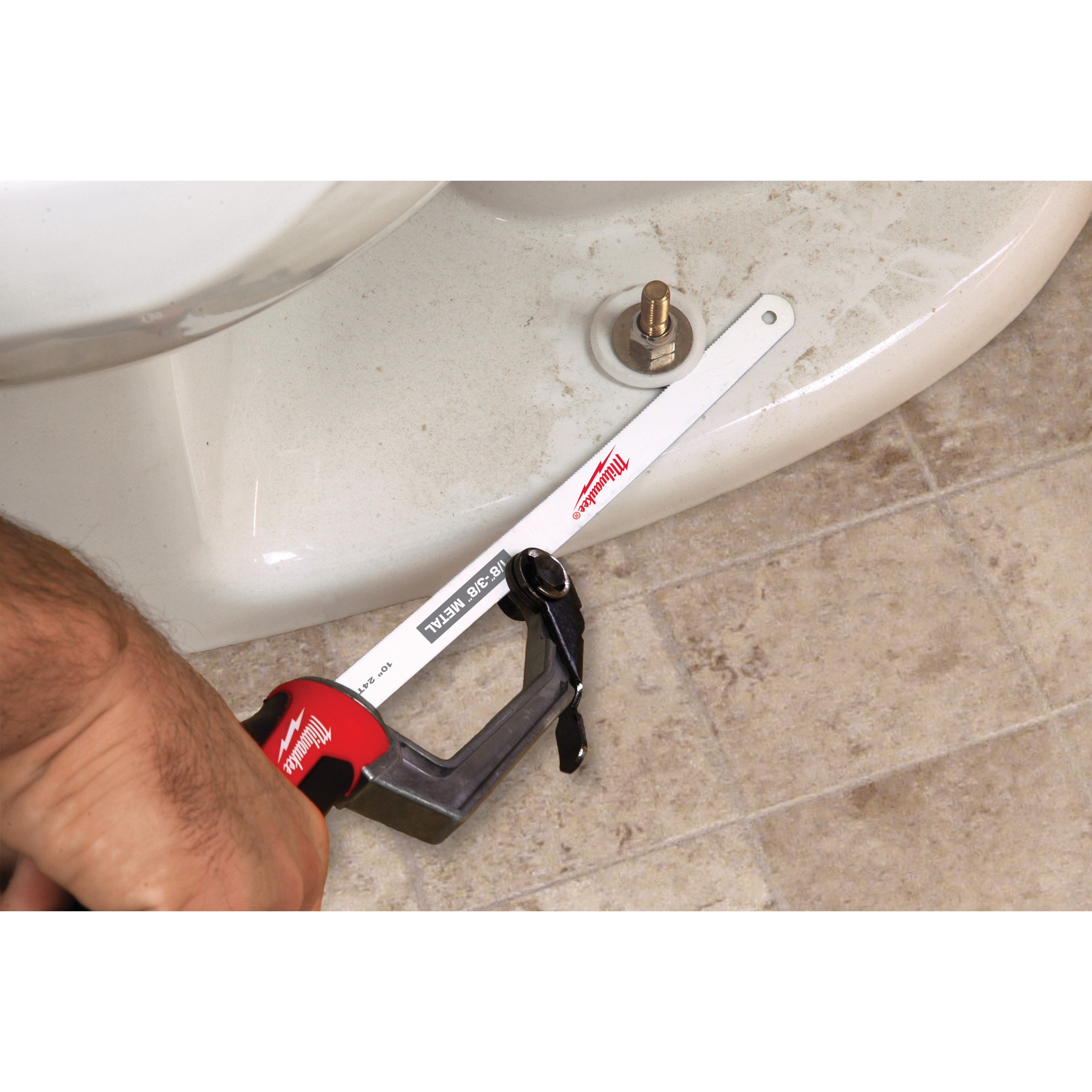 Milwaukee&reg; 48-22-0012 Compact Hacksaw, 10 in L Bi-Metal Blade, 3 in D Throat