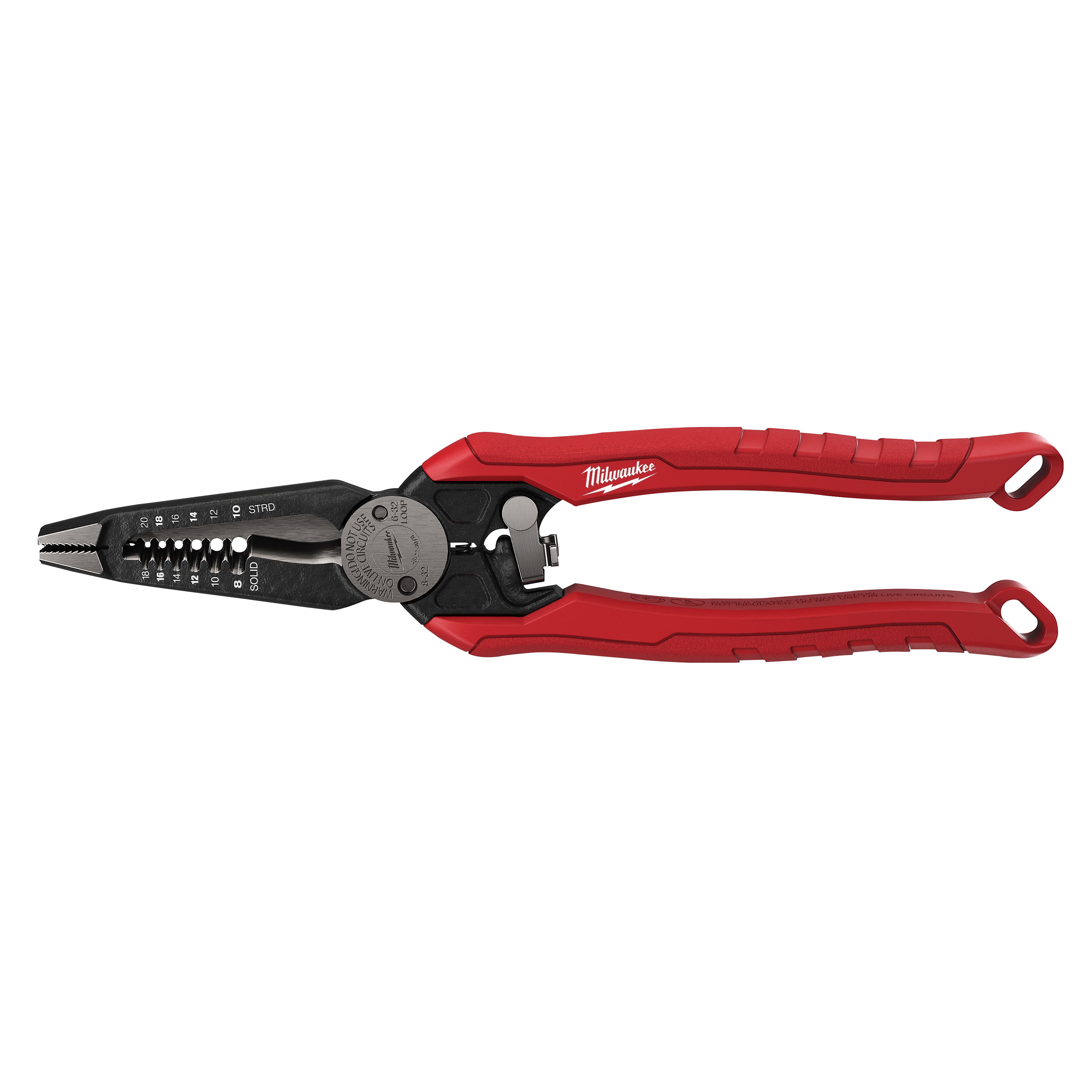 Crescent&reg; 7LMVDE Linesman Pliers, 1.56 L x 0.4 W x 0.30 T in Jaw Alloy Steel Jaw, 3.8 in OAL