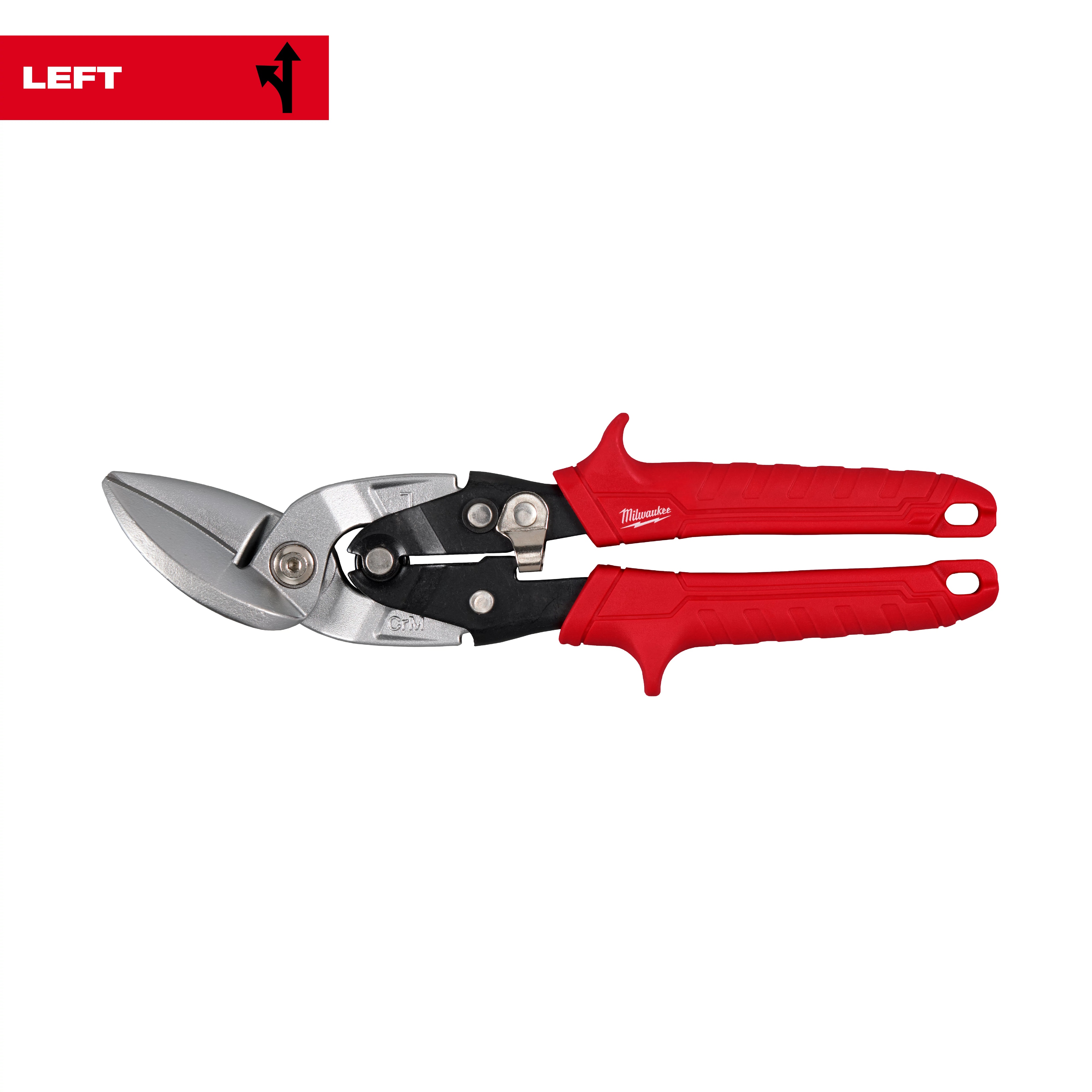 Milwaukee&reg; 48-22-4542 Snip, Left Cutting Snip, Forged Steel Blade