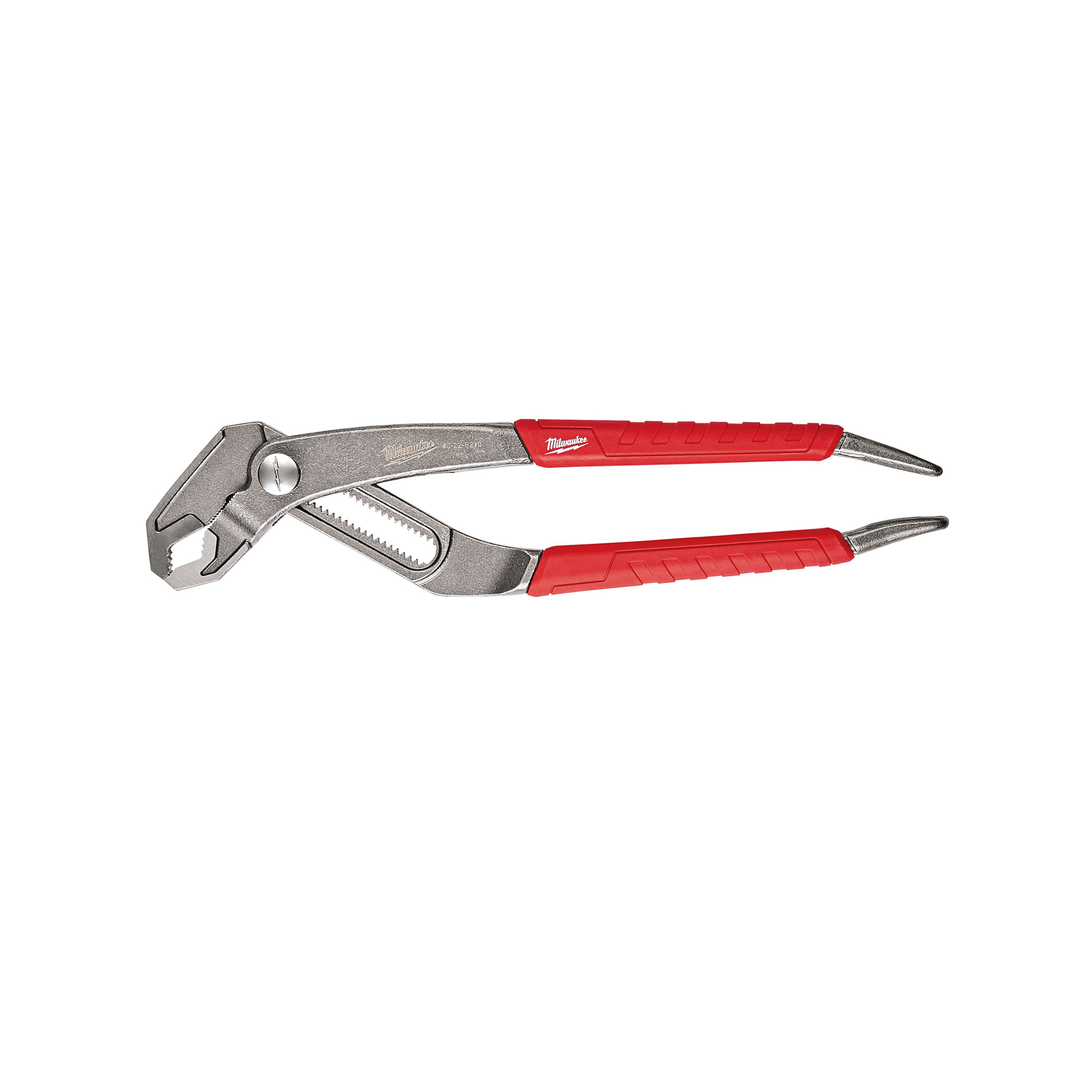 Milwaukee&reg; 48-22-6210 Gen II 22-Position Quick-Adjust Hex Jaw Plier, 2 in Nominal, 1-1/2 in L x 1/4 in W Alloy Steel V-Shape Jaw, 10 in OAL