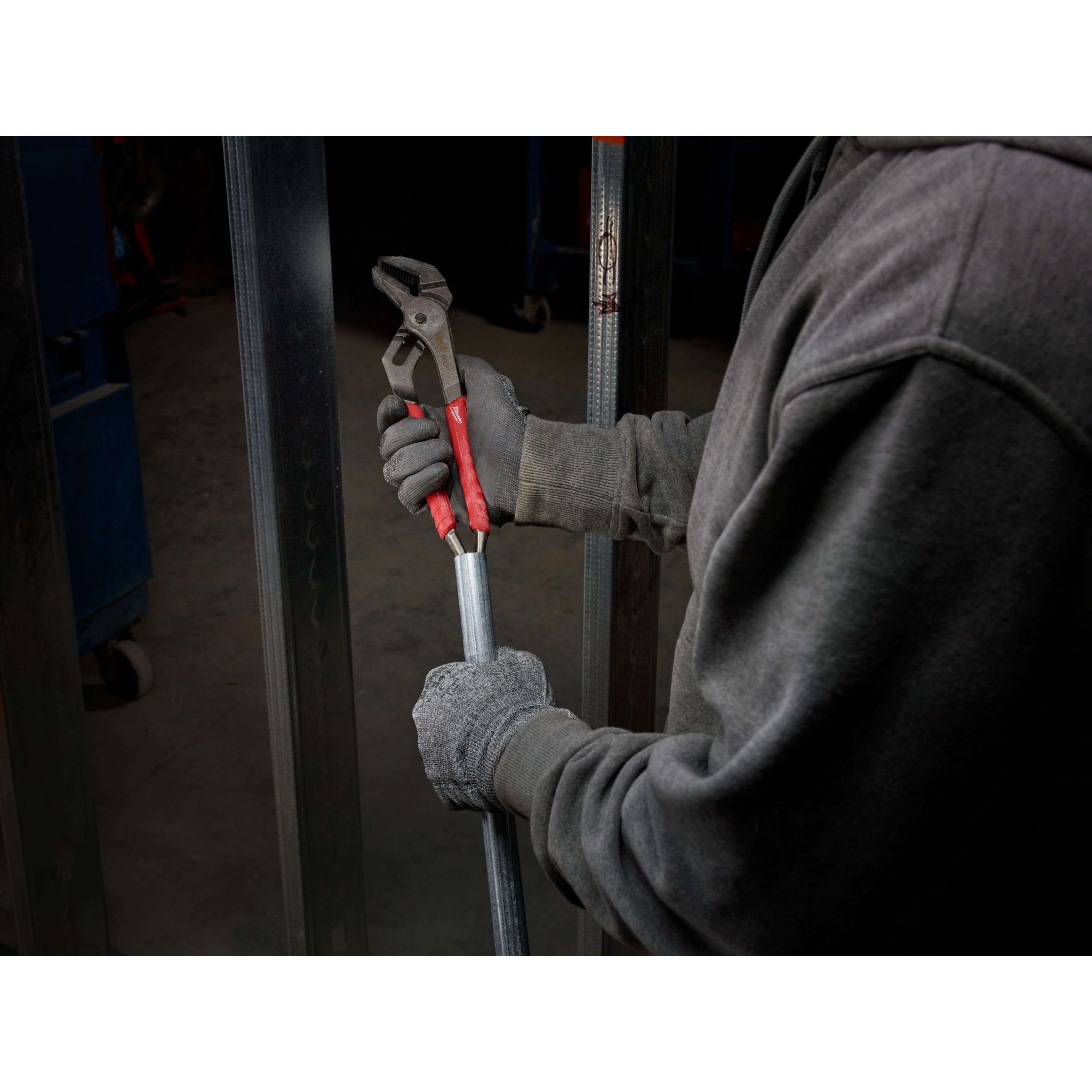 Milwaukee&reg; 48-22-6210 Gen II 22-Position Quick-Adjust Hex Jaw Plier, 2 in Nominal, 1-1/2 in L x 1/4 in W Alloy Steel V-Shape Jaw, 10 in OAL