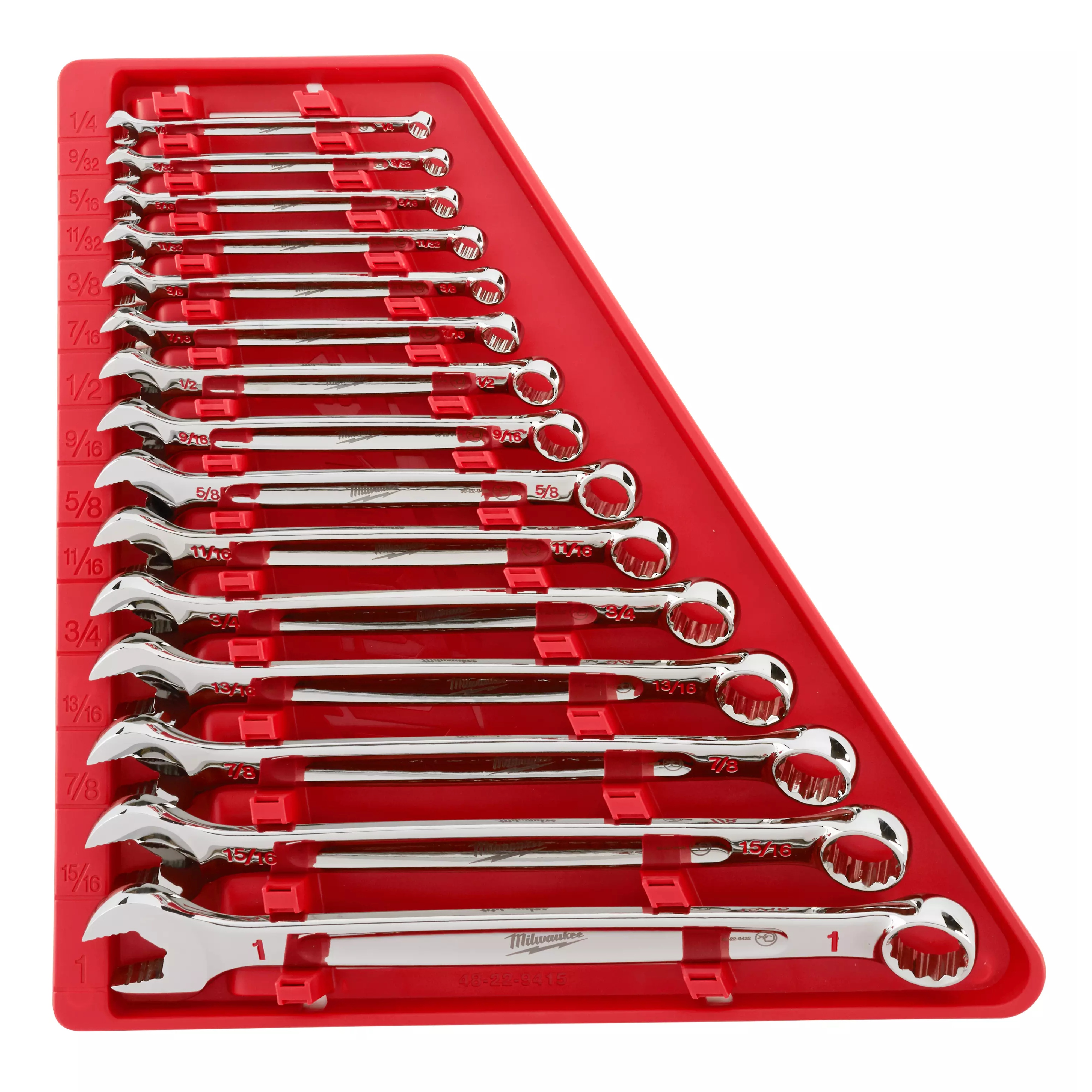 Milwaukee&reg; 48-22-9415 Combination Wrench Set, 15 Pieces