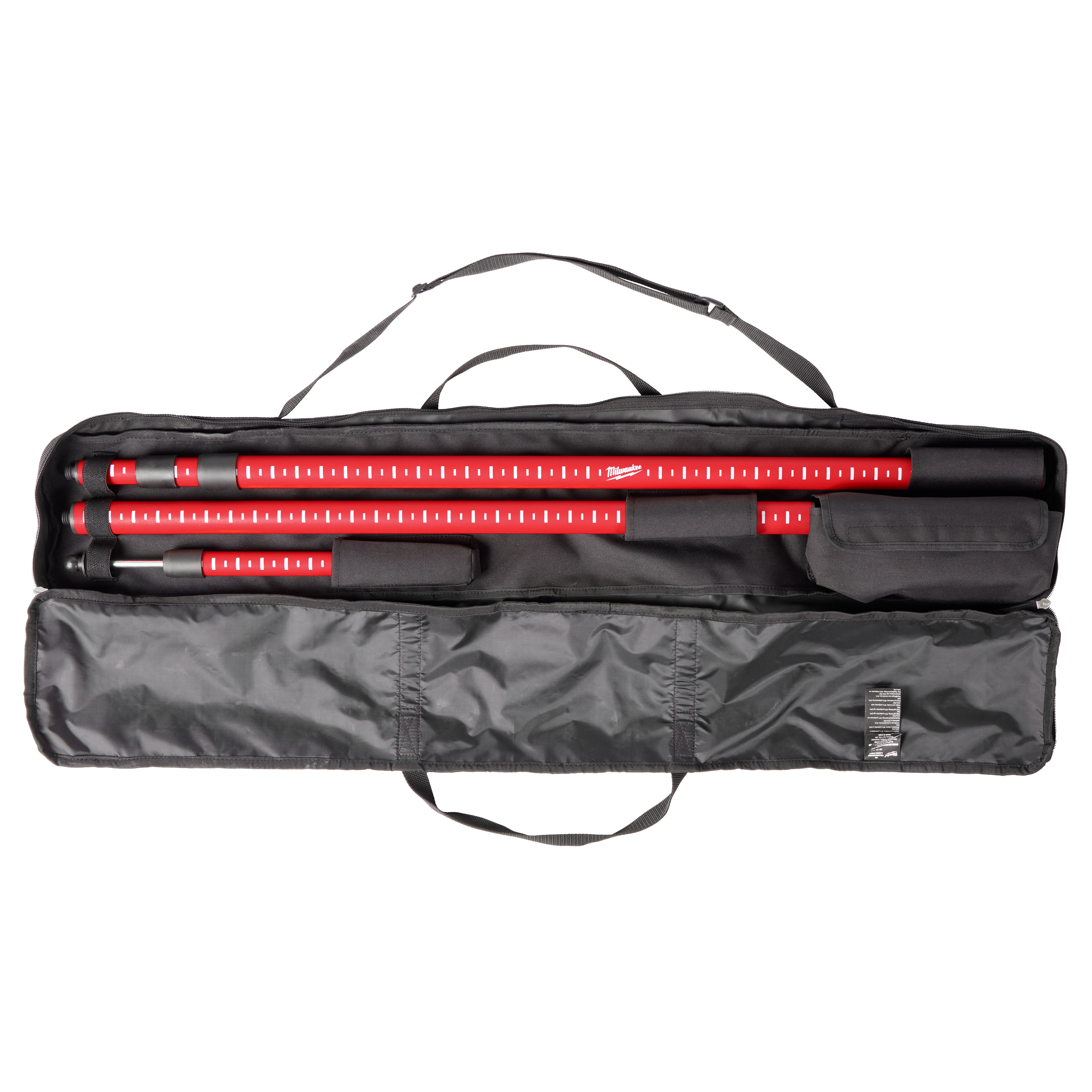 Milwaukee&reg; 48-35-1211 Laser Line Detector, For Use With Milwaukee&reg; Cross Line and Plane Laser, 165 ft, Reinforced Nylon, Red