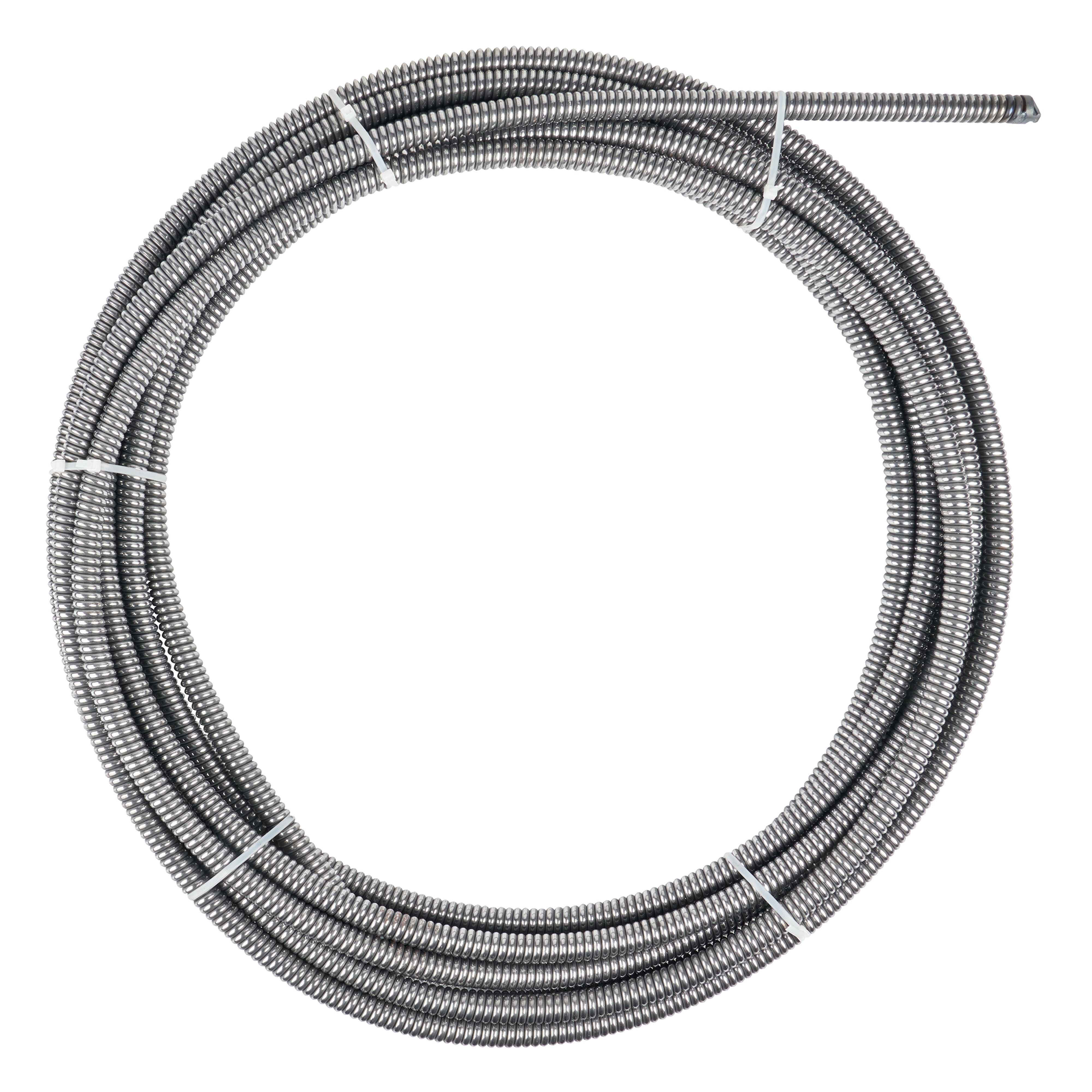 Milwaukee&reg; MX FUEL&trade; 48-53-2425 All Purpose Wind Inner Core Drum Cable, 3/4 in Dia x 25 ft L, Steel Spring, For Use With MX FUEL&trade; MXF500-1CP, MXF501-1CP Sewer Drum Machine