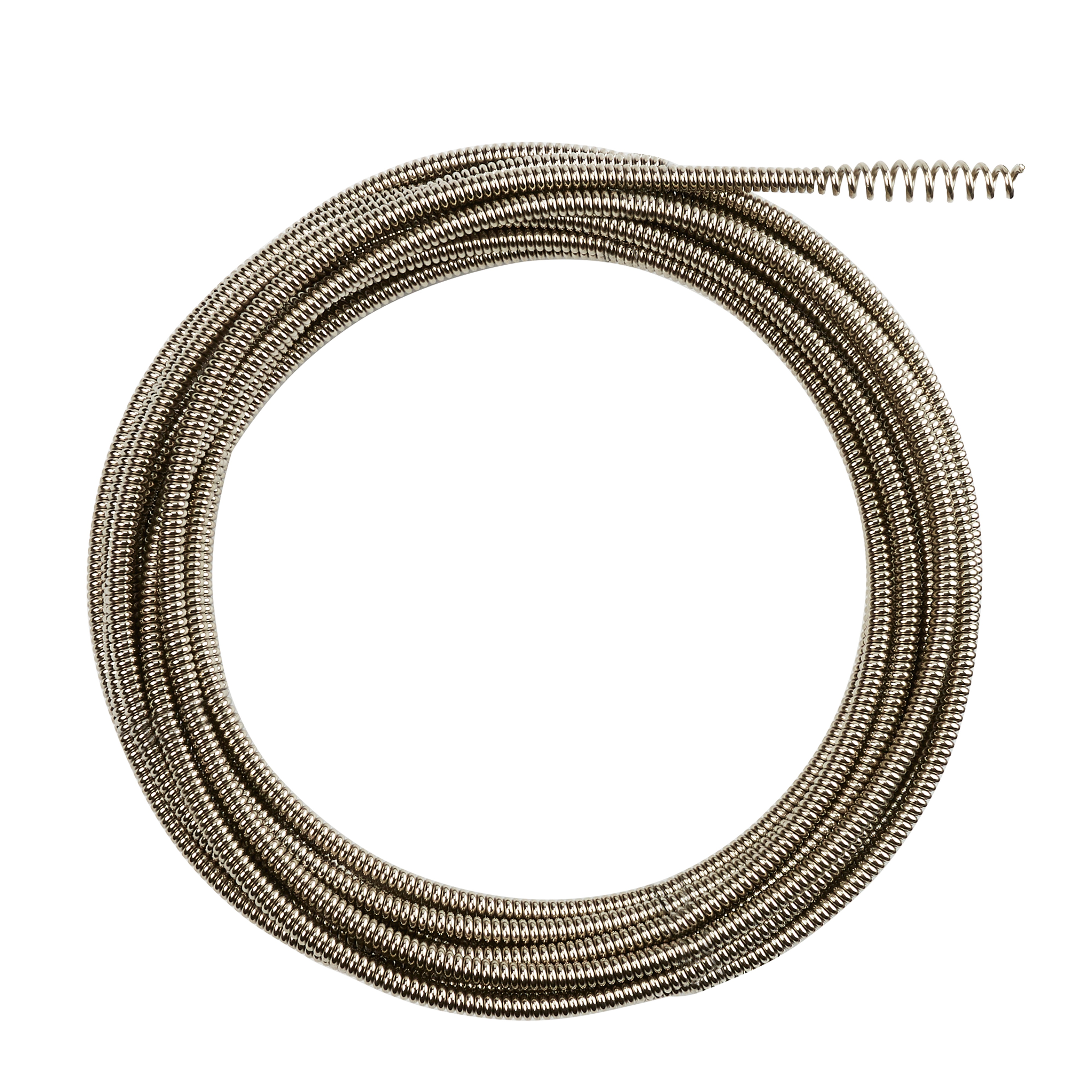 Milwaukee&reg; 48-53-2676 Inner Core Coupling Drain Cleaning Cable, 3/8 in, Steel, For Use With Drain Cleaning Machines, 1-1/4 to 2-1/2 in Drain Line