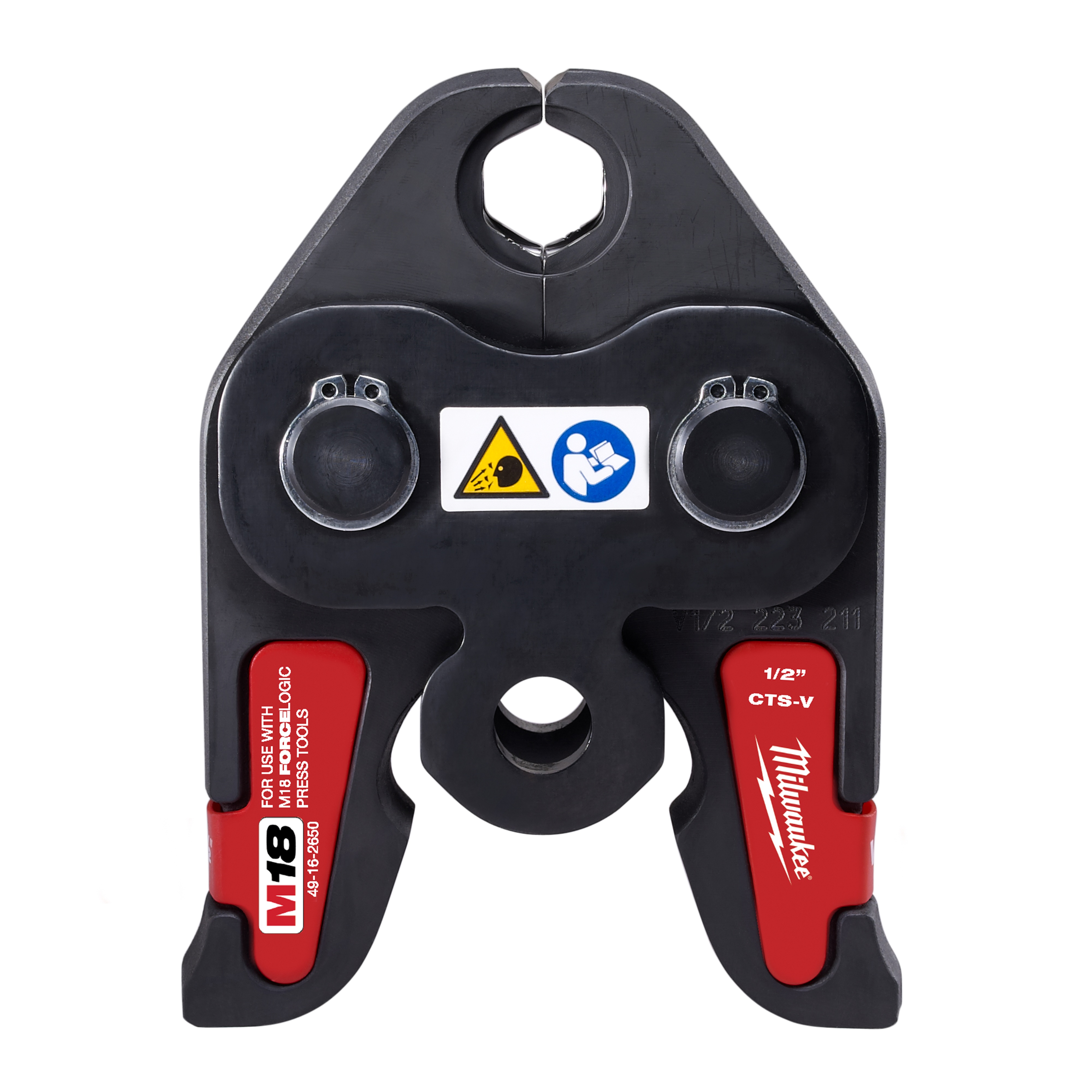 Milwaukee&reg; M18&trade; 49-16-2650 Press Jaw, For Use With M18&trade; FORCE LOGIC&trade; Press Tool, 1/2 in Jaw Capacity, Copper
