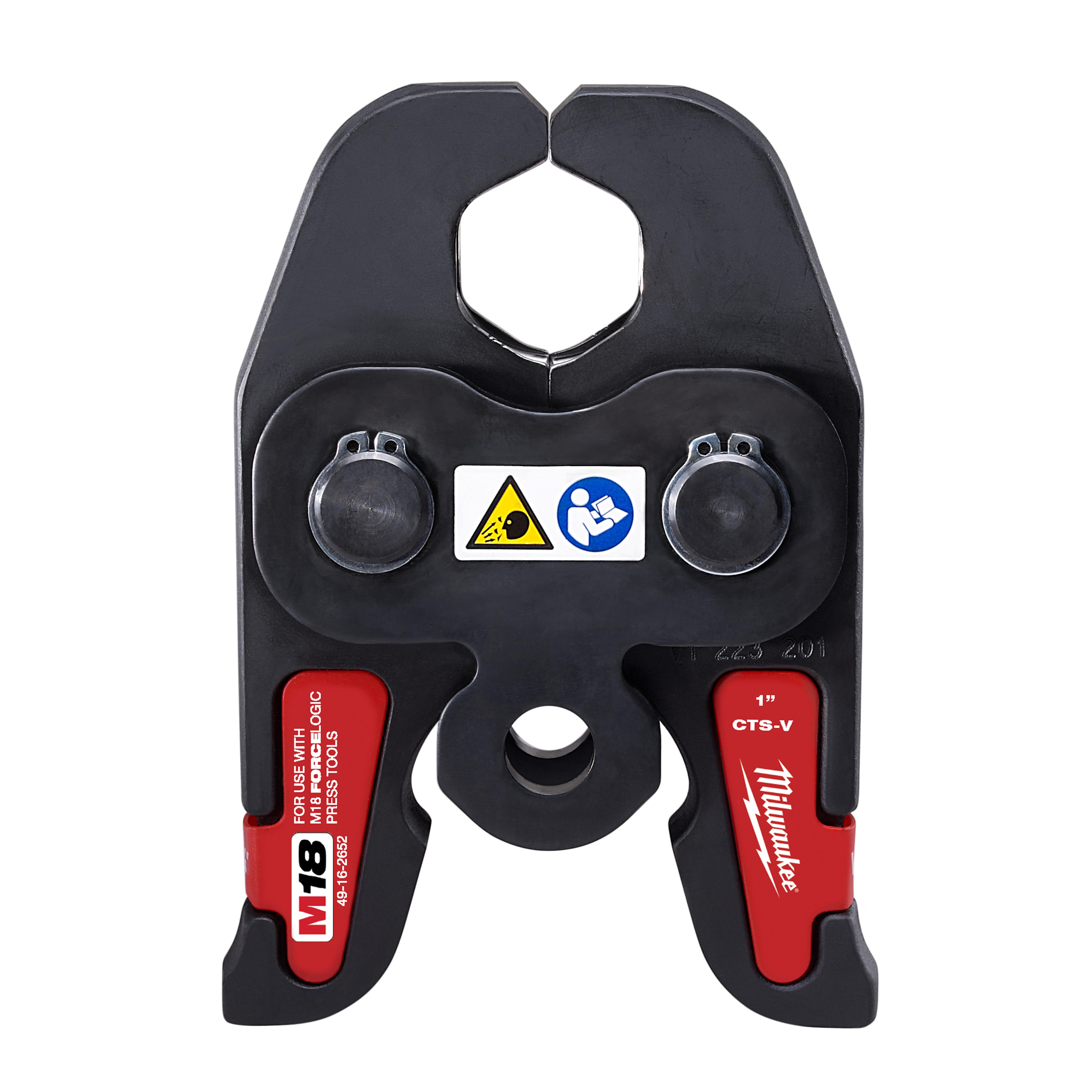 Milwaukee&reg; M18&trade; 49-16-2652 Press Jaw, For Use With M18&trade; FORCE LOGIC&trade; Press Tool, 1 in Jaw Capacity, Steel