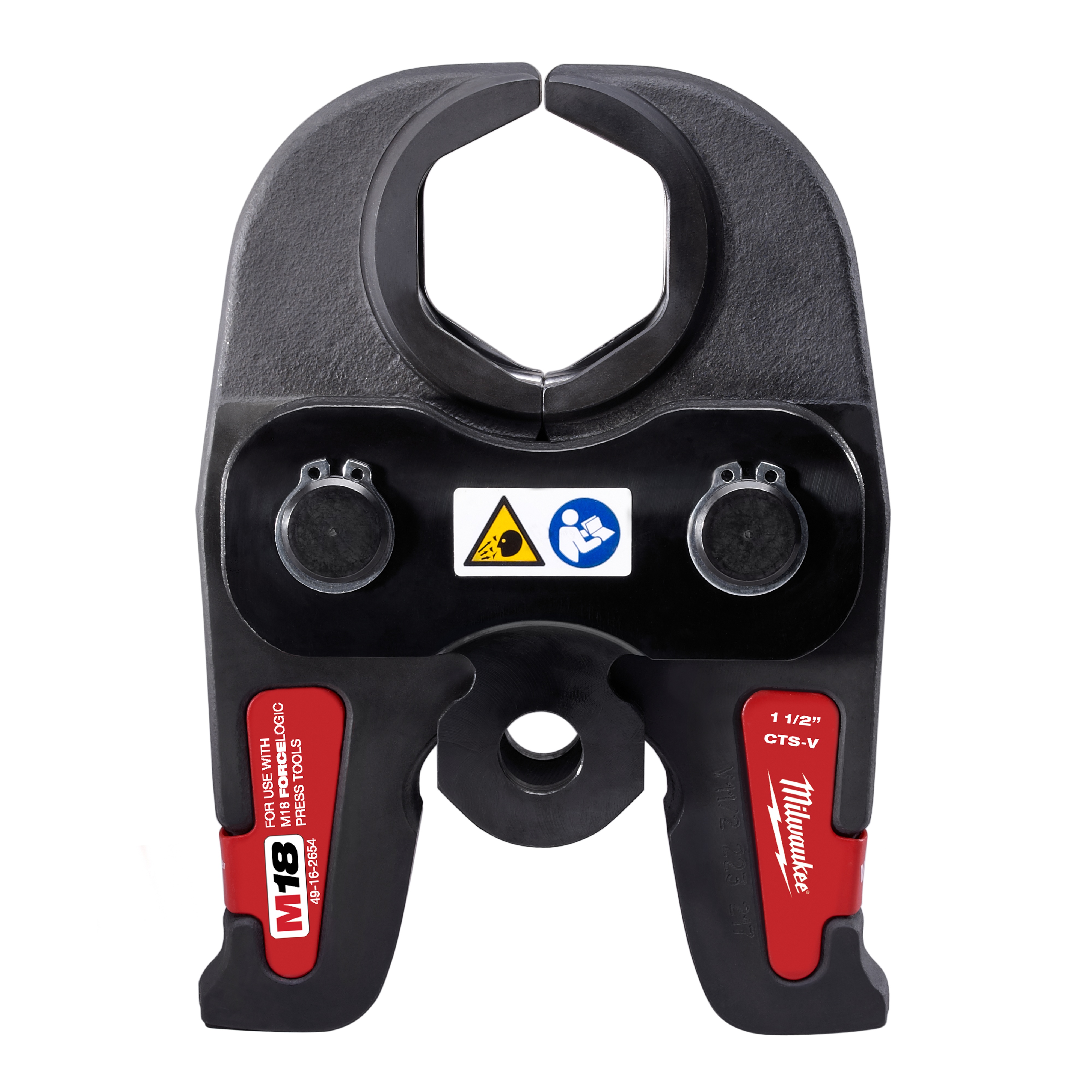 Milwaukee&reg; M18&trade; 49-16-2654 Press Jaw, For Use With M18&trade; FORCE LOGIC&trade; Press Tool, 1-1/2 in Jaw Capacity, Copper