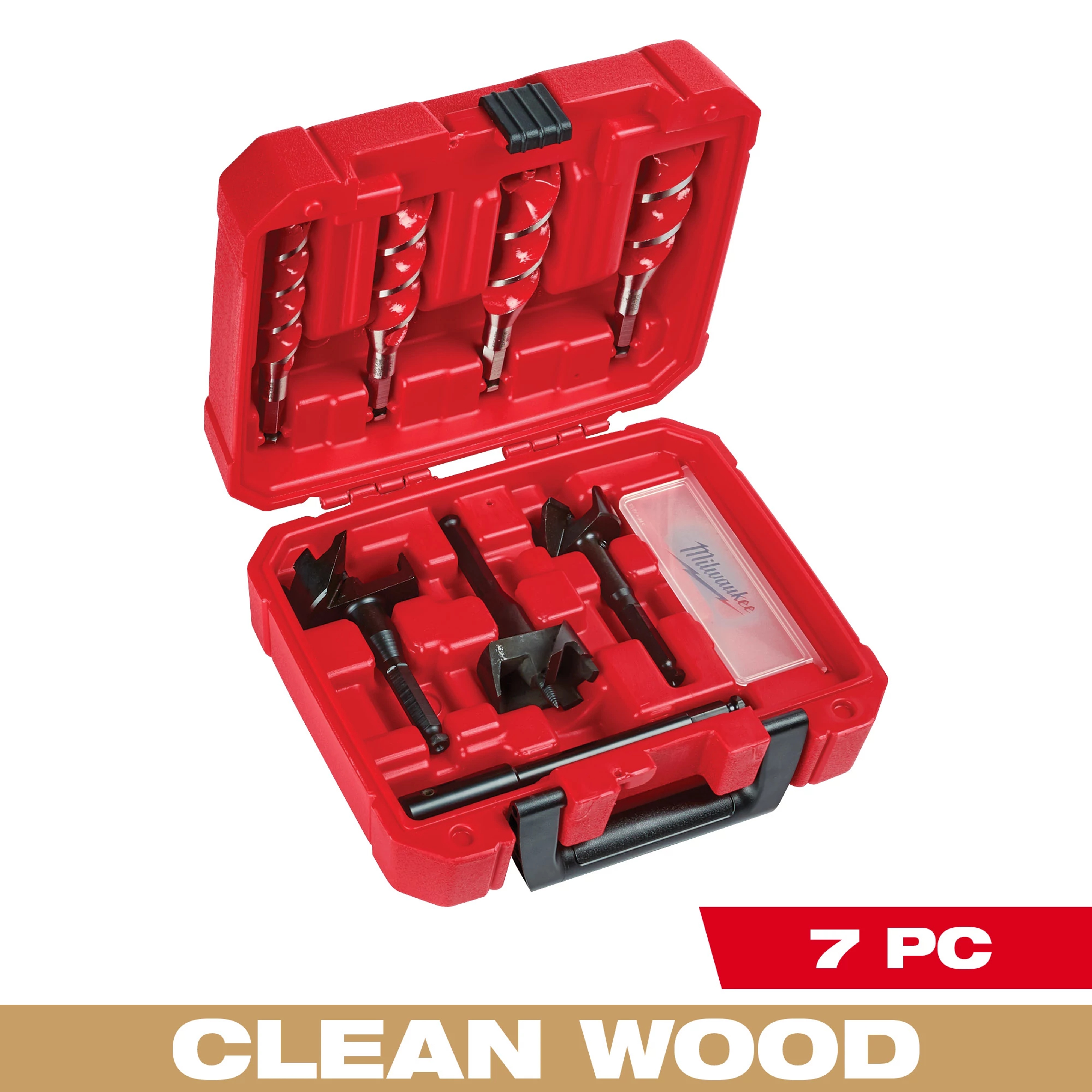Milwaukee&reg; 49-22-0065 Stringer Bead Plumber's Selfeed Bit Kit, 10 Pieces, Alloy Steel