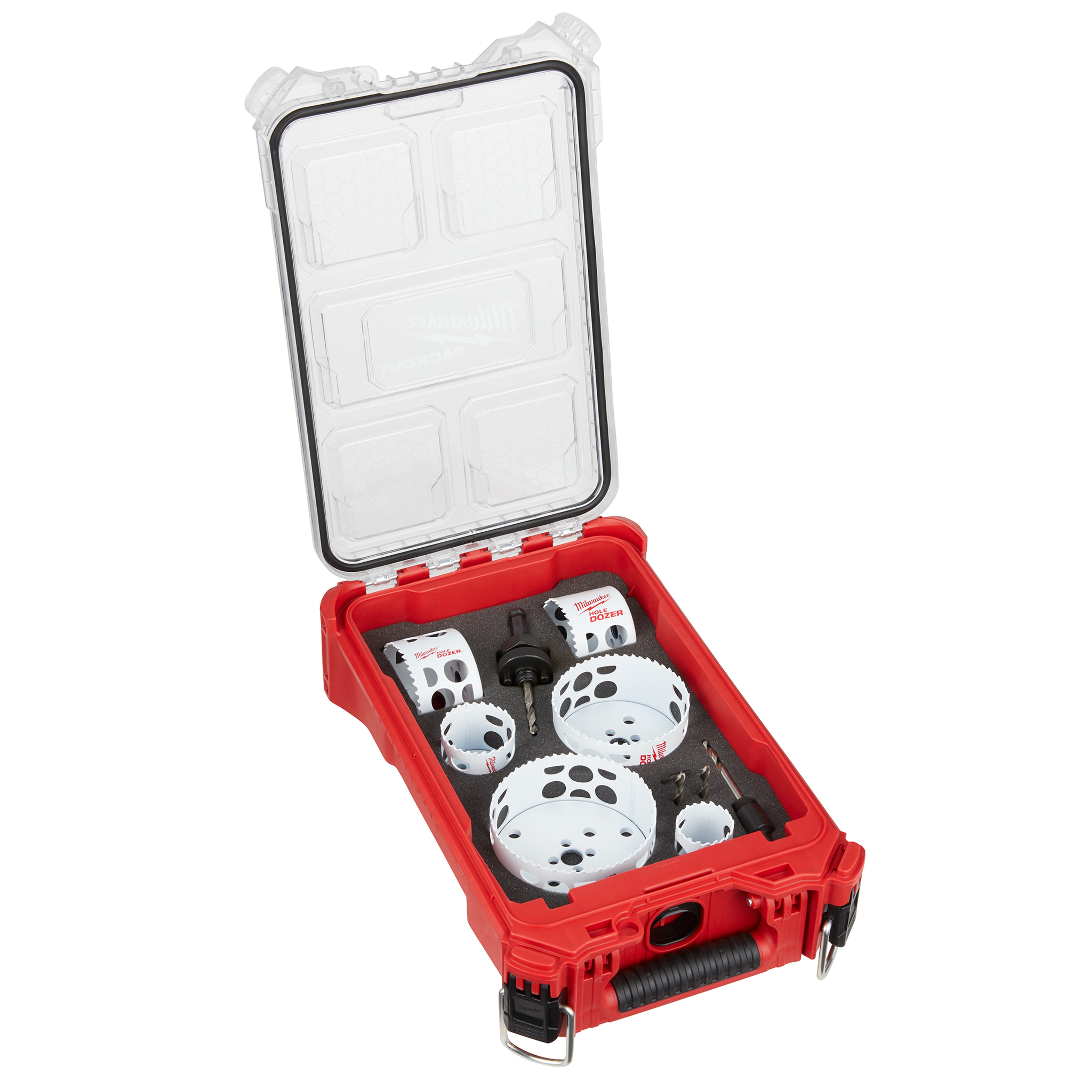 Milwaukee&reg; HOLE DOZER&trade; 49-22-5606 Hole Saw Kit, 10 Pieces, Bi-Metal, Thermoset Coated