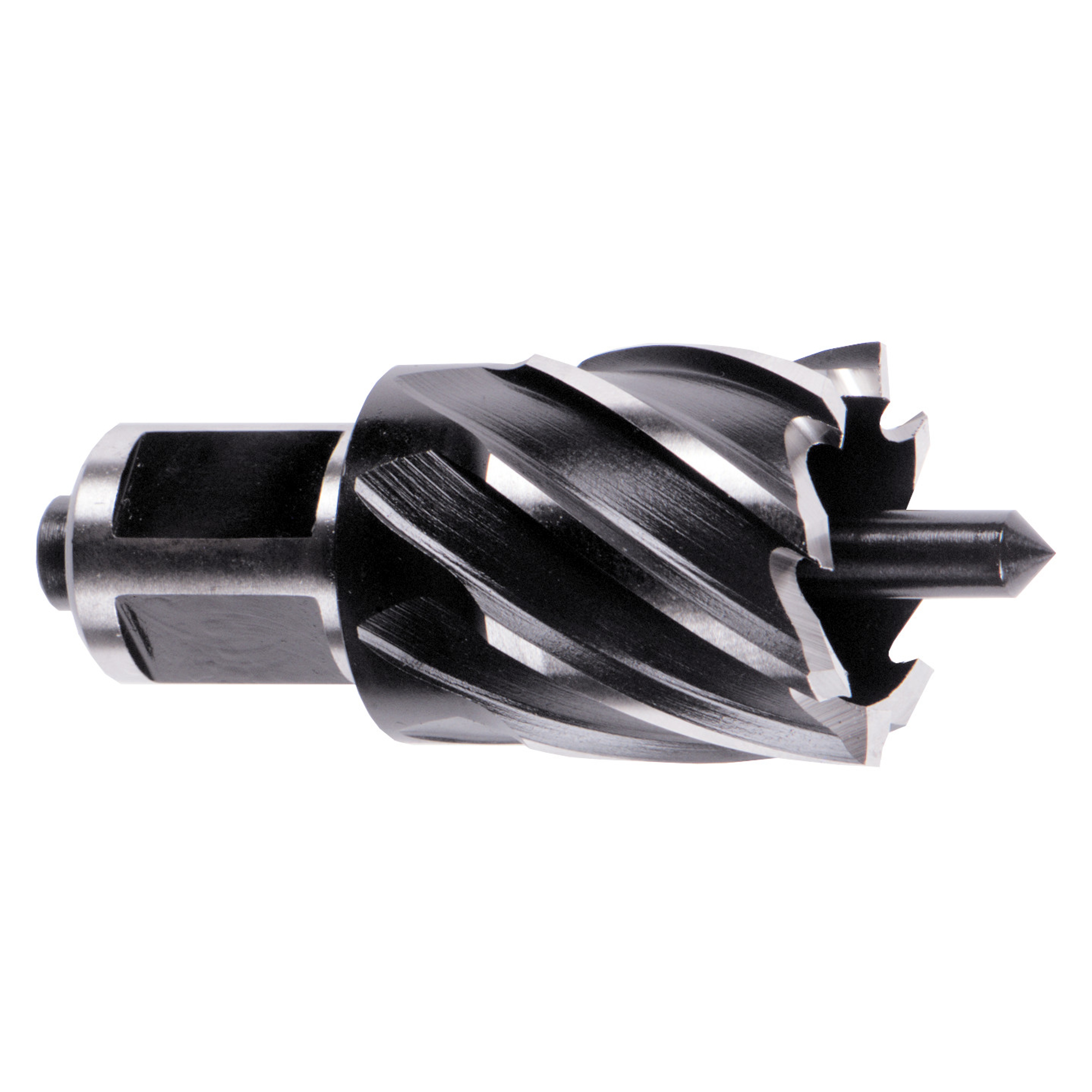 Milwaukee&reg; Steel Hawg&reg; 49-59-0500 Annular Cutter, 1/2 in Dia Cutter, 1 in D Cutting, HSS, Black Oxide, Weldon Shank