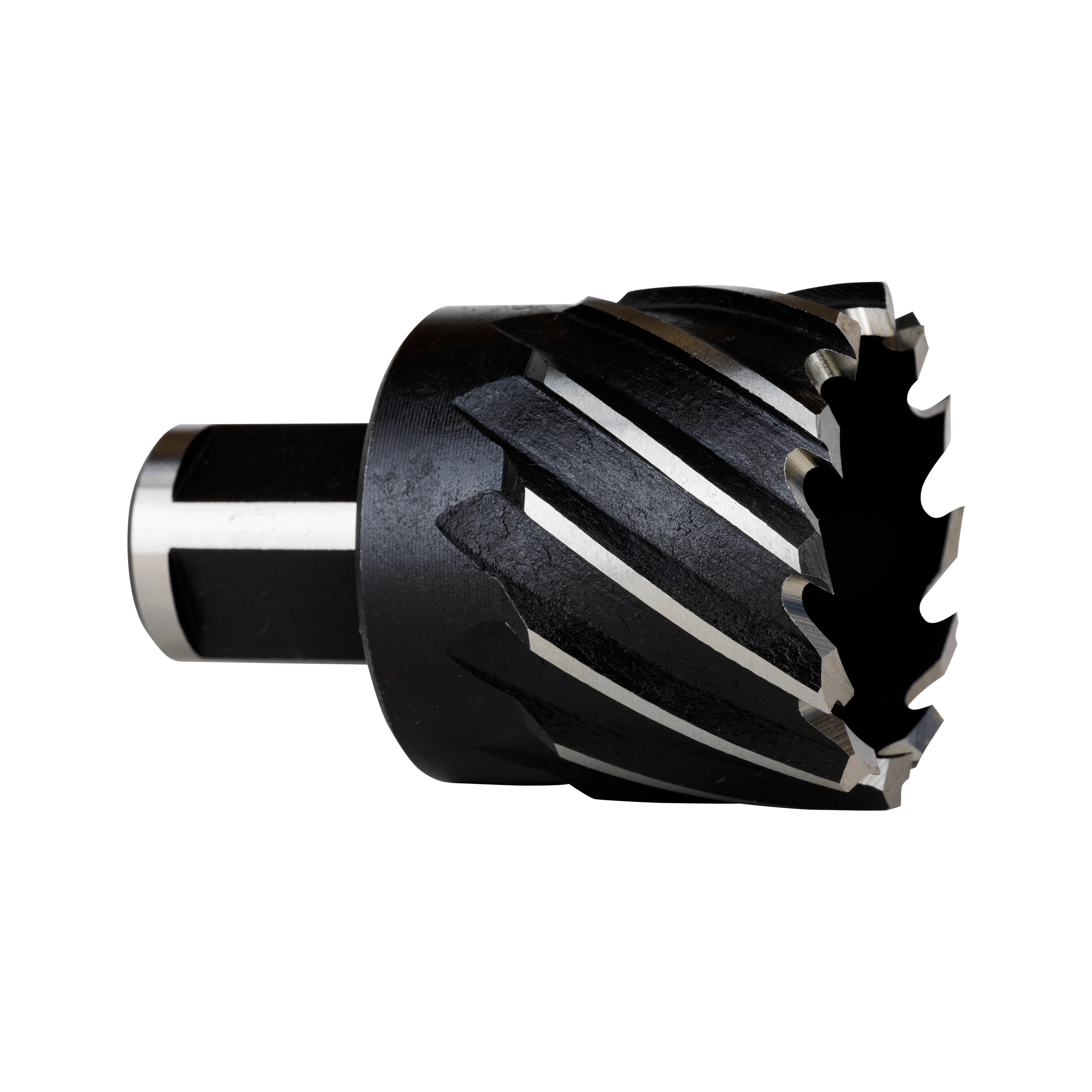 Milwaukee&reg; 49-59-1562 Annular Cutter, 1-9/16 in Dia Cutter, 1 in D Cutting, HSS, Black Oxide, Weldon Shank