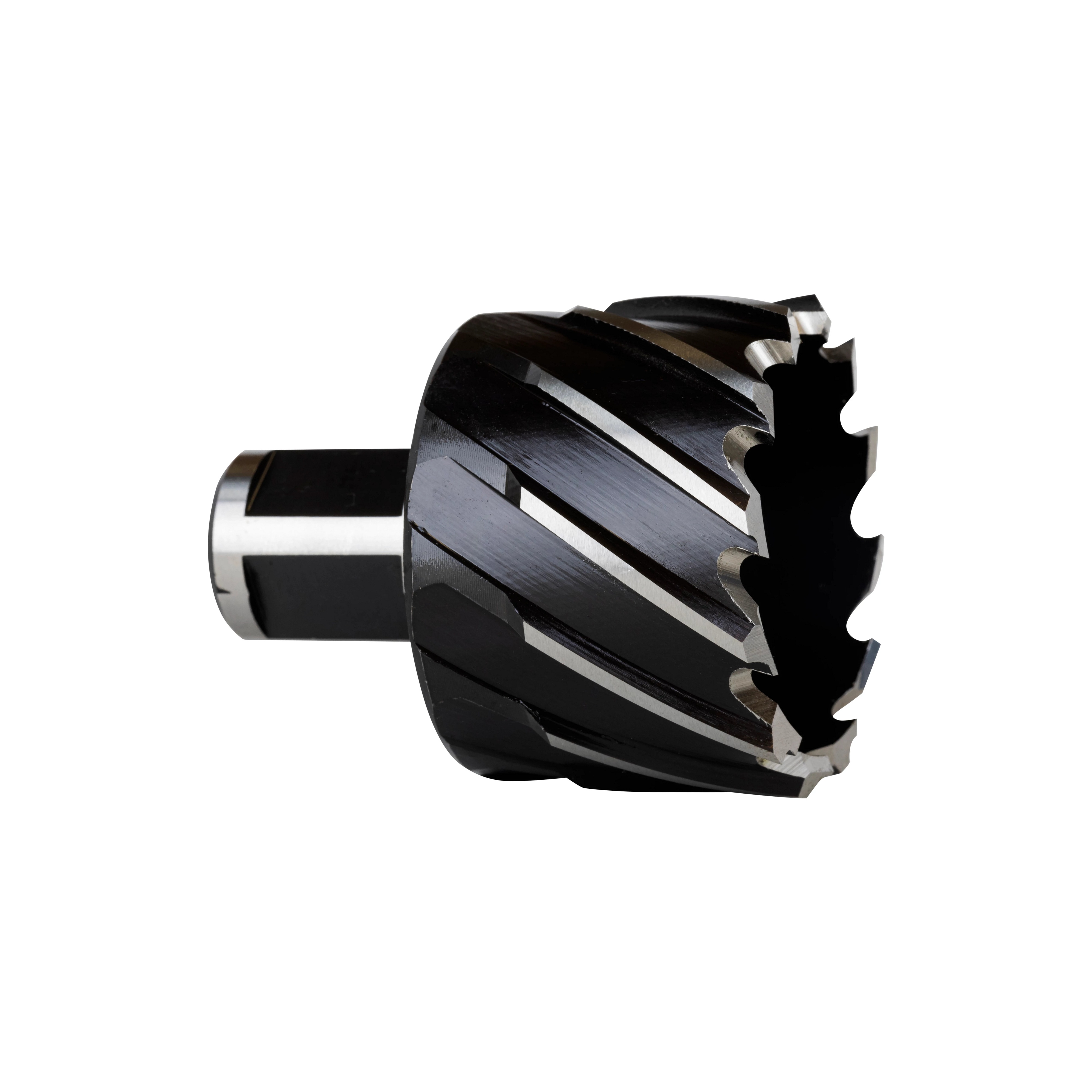 Milwaukee&reg; 49-59-1875 Annular Cutter, 1-7/8 in Dia Cutter, 1 in D Cutting, HSS, Black Oxide, Weldon Shank