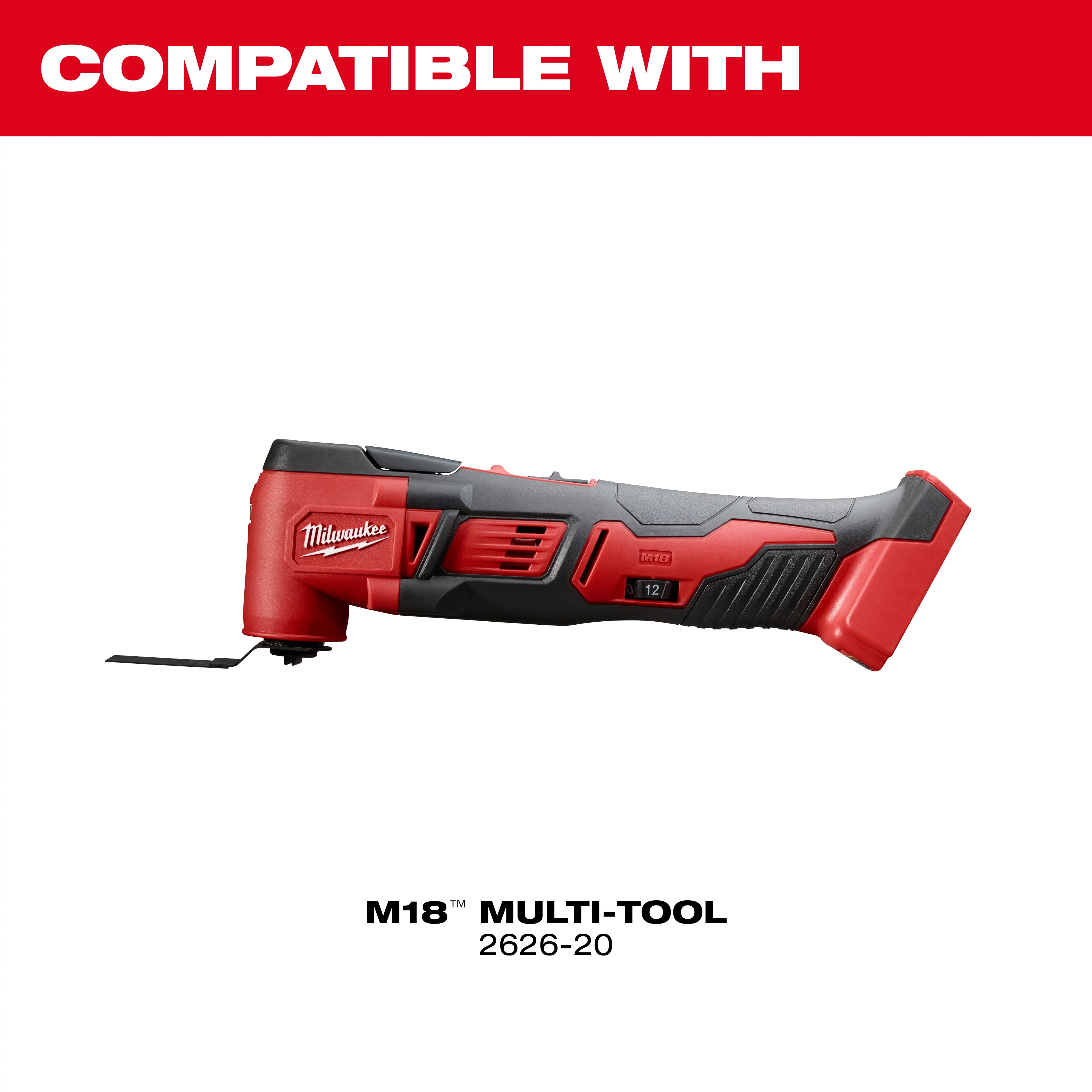 Milwaukee&reg; M18&trade; 49-90-2410 Depth Stop, For Use With M18&trade; Multi-Tool, Steel