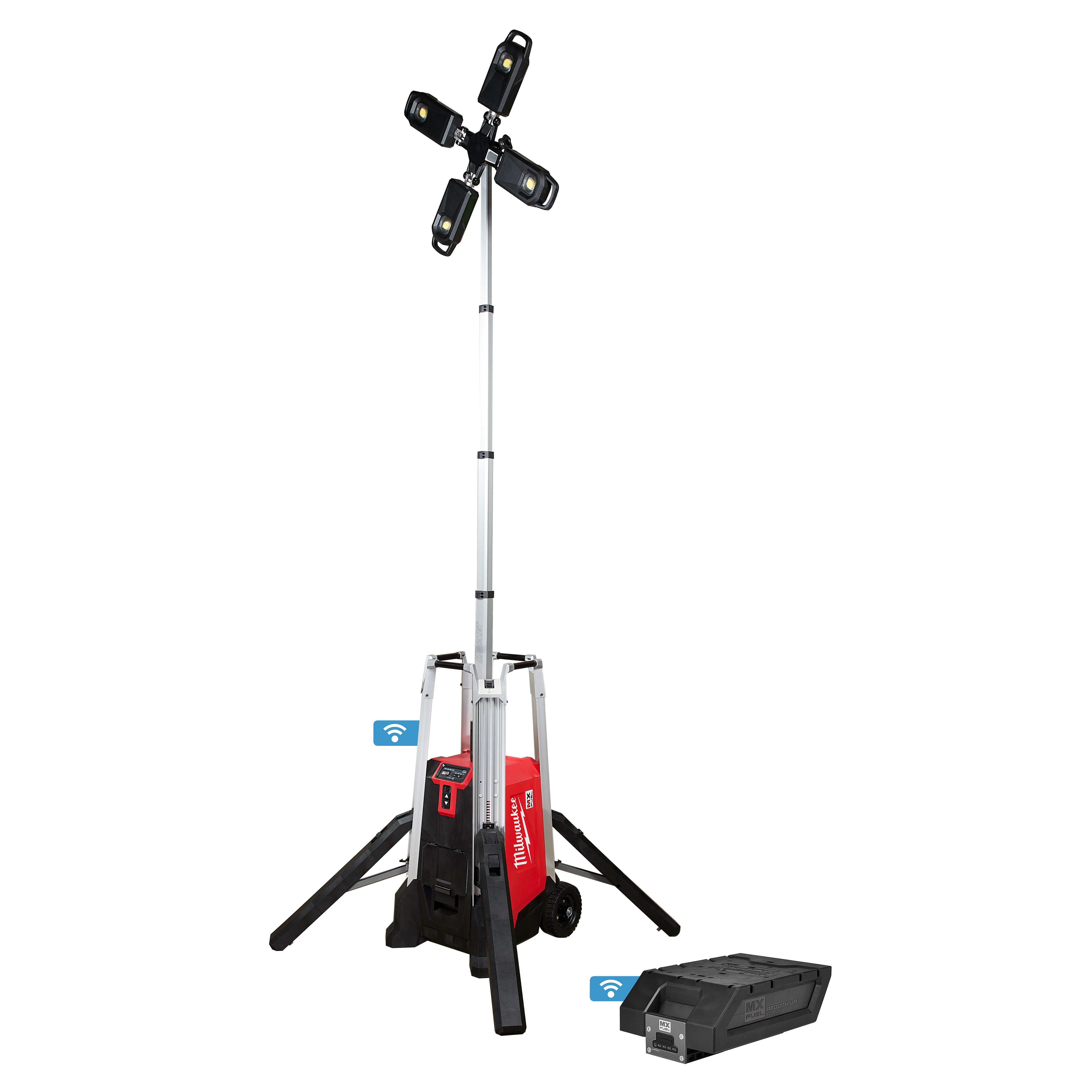 Milwaukee&reg; MX FUEL&trade; ROCKET&trade; MXF041-1XC MX FUEL&trade; Cordless Tower Light/Charger, LED Lamp