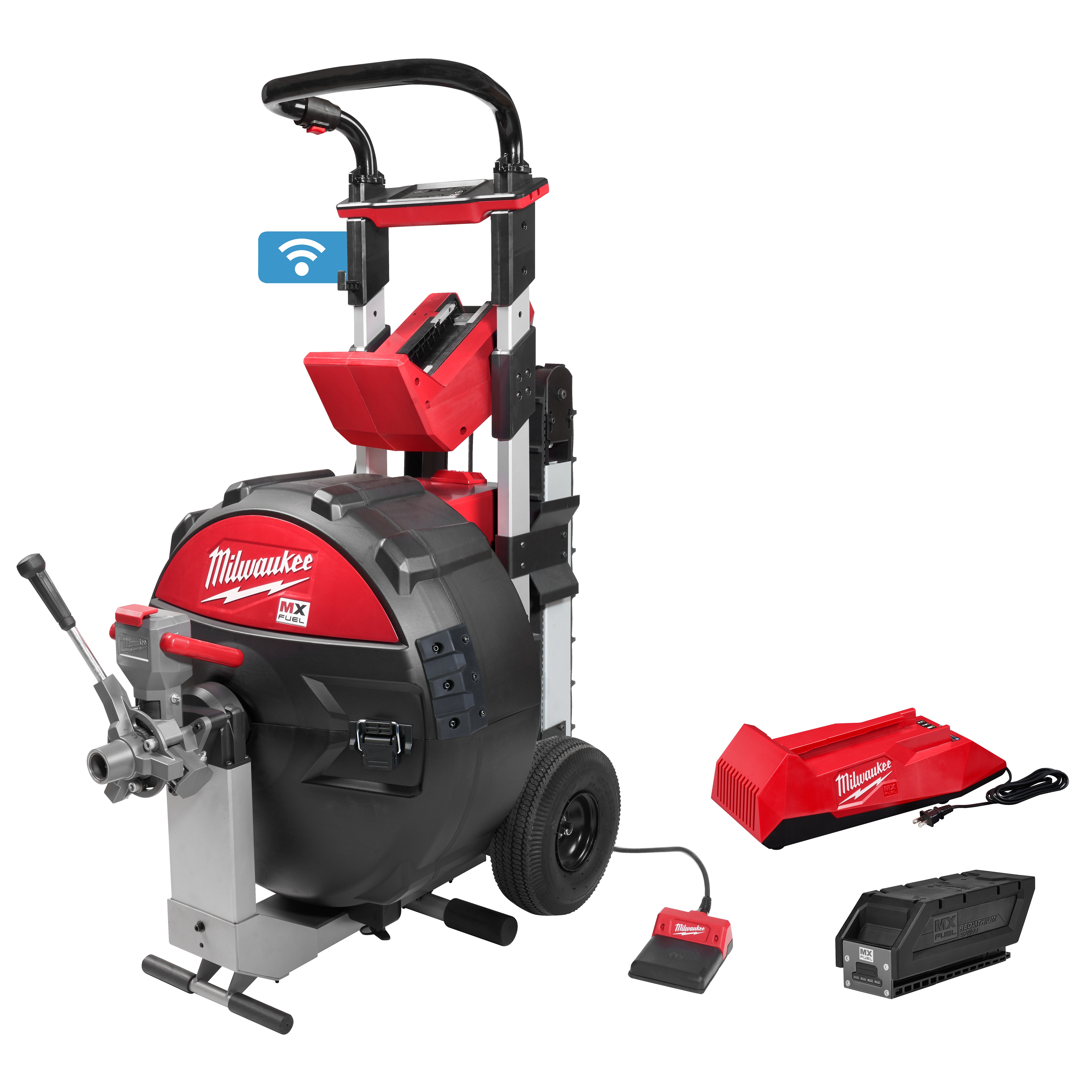Electric Drum Drain Cleaning Machines