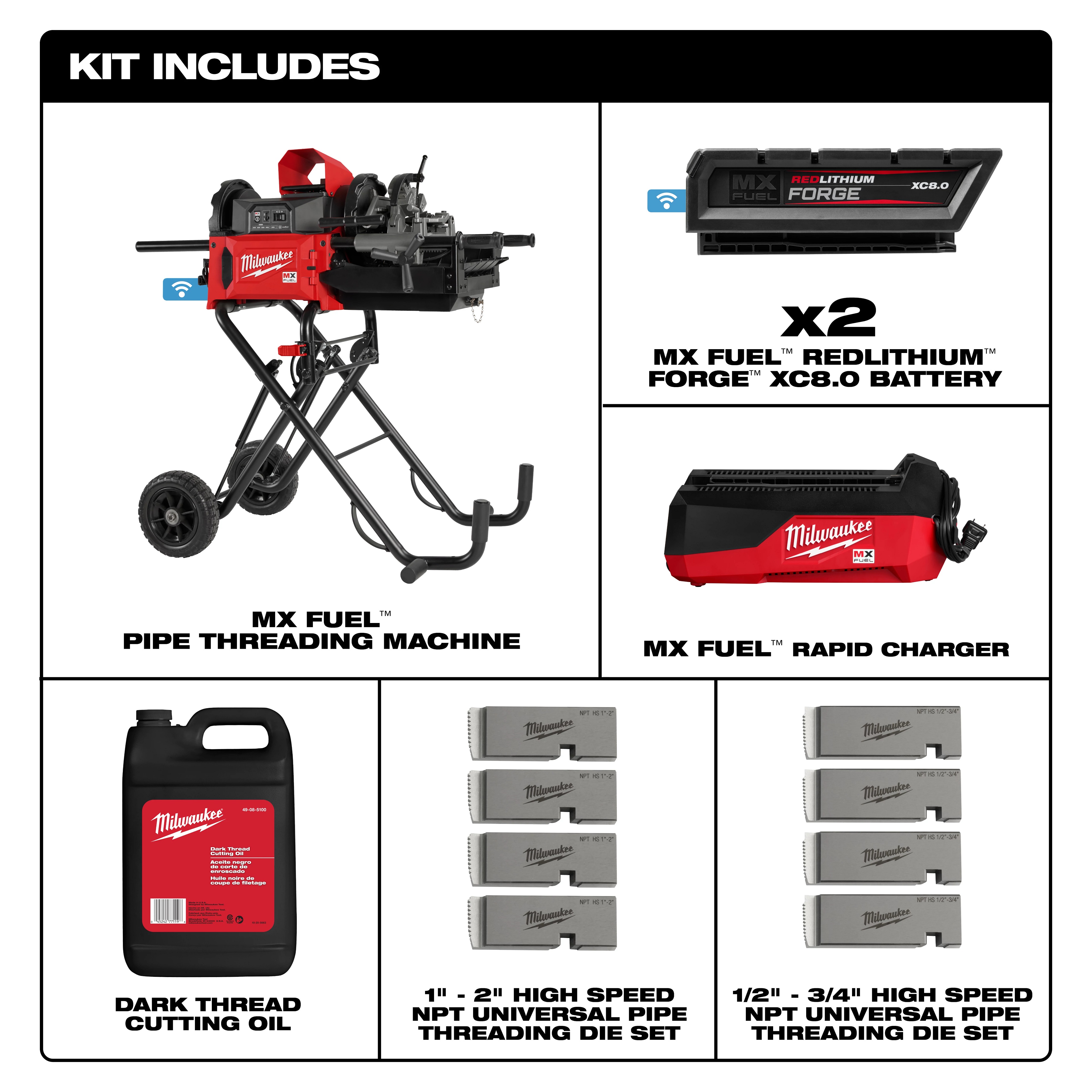 Milwaukee&reg; MXF512-2XC MIL MXF512-2XC