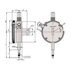 Mitutoyo 2310S-10 MTI 2310S-10