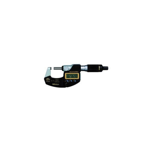 Starrett® 436.1XRL-3 Mechanical Outside Micrometer, 2 to 3 in, Graduations: 0.001 in, Carbide Tip, Satin Chrome