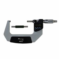 Starrett® 436.1XRL-1 Mechanical Outside Micrometer, 0 to 1 in, Graduations: 0.001 in, Carbide Tip, Satin Chrome