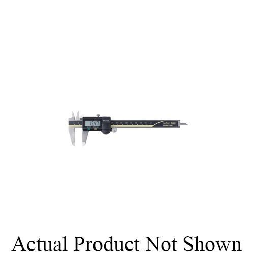 Mitutoyo ABSOLUTE® 500-762-20 Coolant Proof Digimatic Caliper With Thumb Roller, 0 to 6 in, Graduations 0.0005 in, 40 mm D Jaw