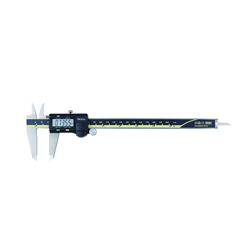 Starrett® 798A-6/150 Electronic Slide Caliper With Plastic Case, 0 to 6 in, Graduations 0.0005 in, 1-1/2 in D Jaw, Stainless Steel