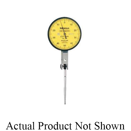 Mitutoyo 513-518T Full Set Inch Pocket Dial Test Indicator, 0.04 in Measuring, 0 to 20 to 0 Dial Reading, Graduations 0.001 in