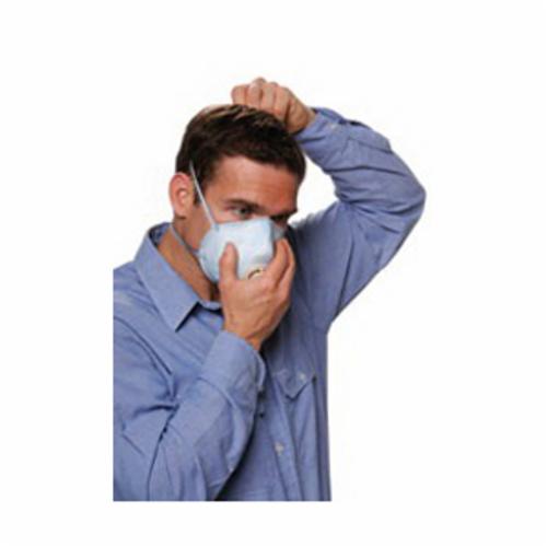 Moldex® 2200N95 Disposable Particulate Respirator With Molded Nose Bridge, M/L, Resists: Non-Oil Based Particulates