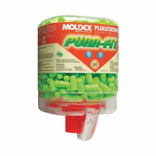 Moldex® 6970 Meteors® Single Use Earplugs, 33 dB Noise Reduction, Contoured Shape, ANSI S3.19-1974, Disposable, Corded Design