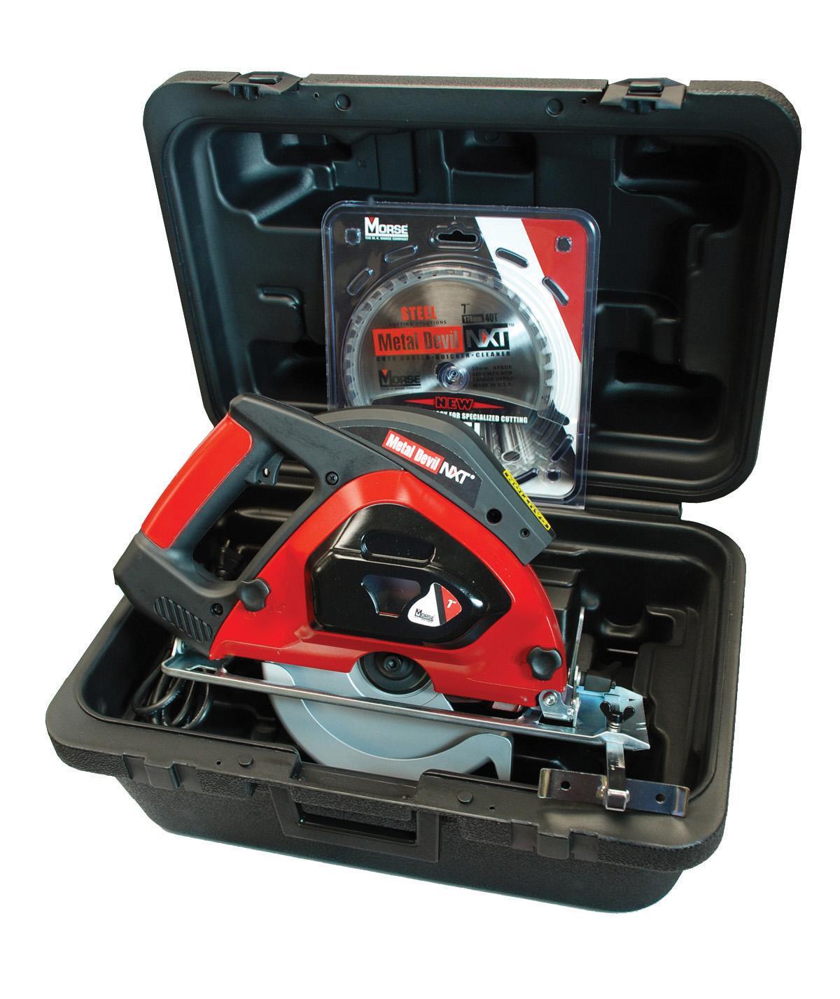 Morse&reg; 100960 Metal Devil&reg; Electric Circular Saw, 7 in Blade, 20 mm Arbor/Shank, 2.36 in Cutting
