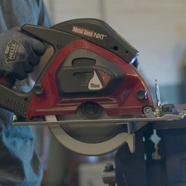Morse&reg; 100960 Metal Devil&reg; Electric Circular Saw, 7 in Blade, 20 mm Arbor/Shank, 2.36 in Cutting
