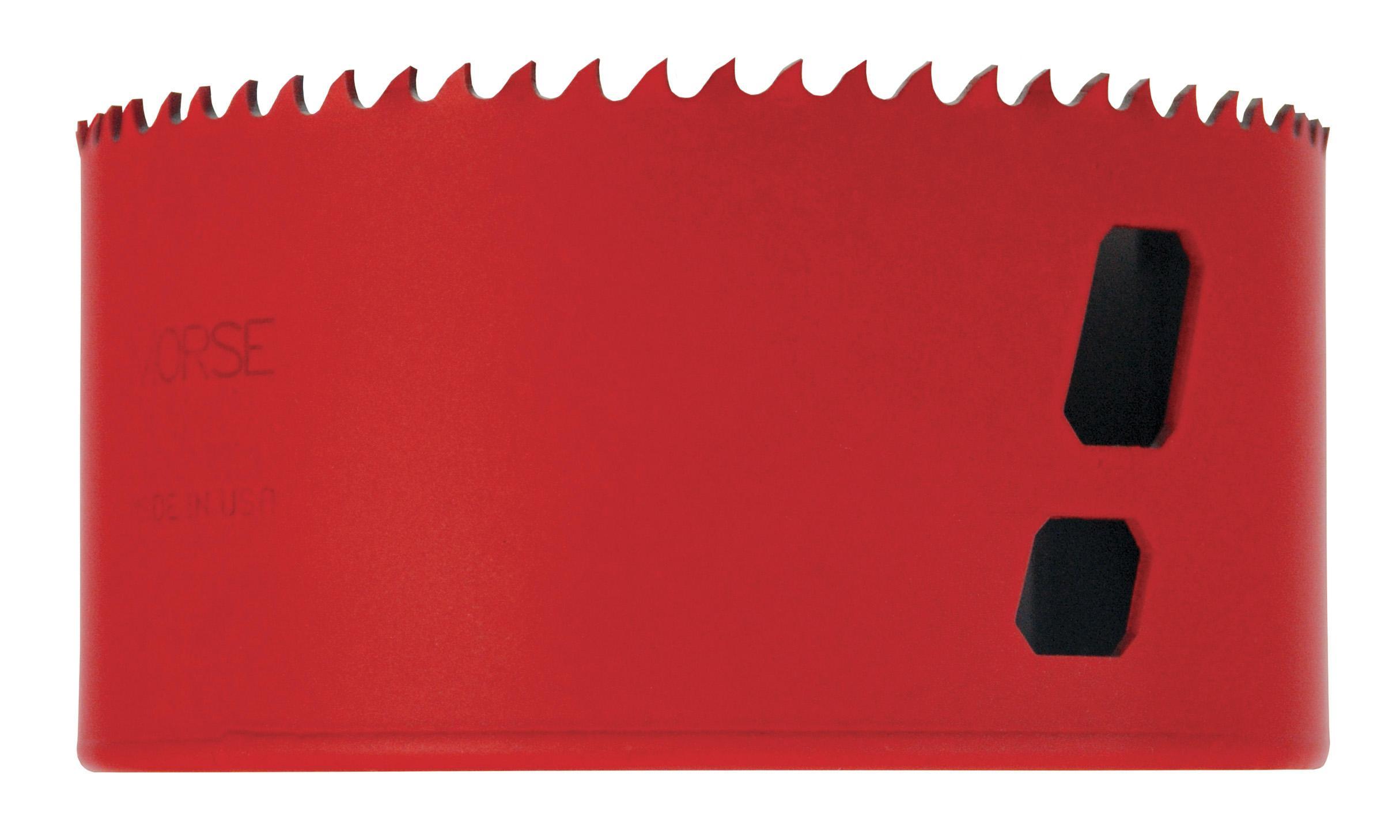 Morse&reg; 177627 MHS Advanced Hole Saw, 3-7/8 in Dia, 1-15/16 in D Cutting, M42 HSS-Co 8 Cutting Edge, 5/8-18 Arbor