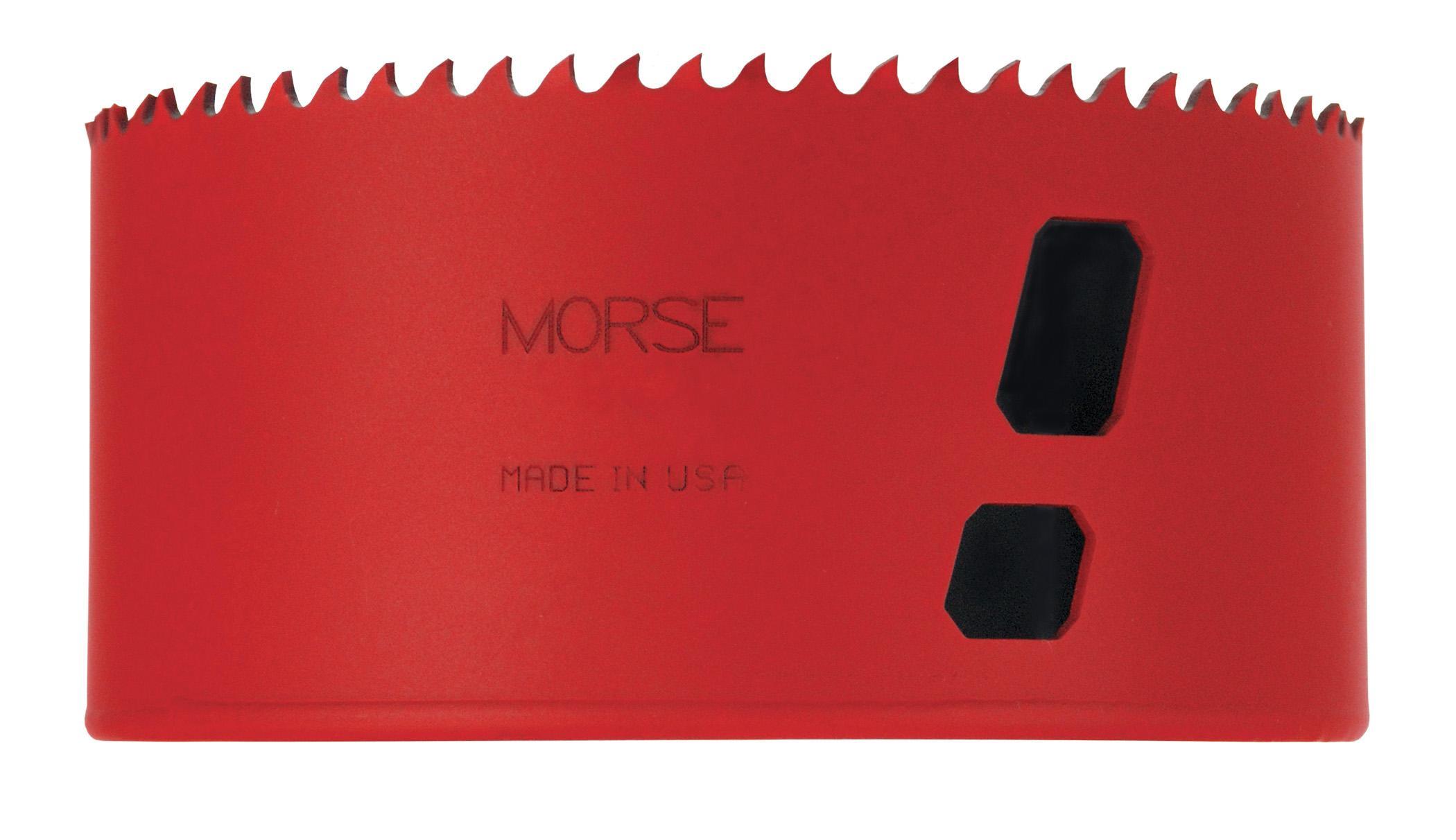 Morse® 177726 MHS Advanced Hole Saw, 4-1/2 in Dia, 1-15/16 in D Cutting, M42 HSS-Co 8 Cutting Edge, 5/8-18 Arbor