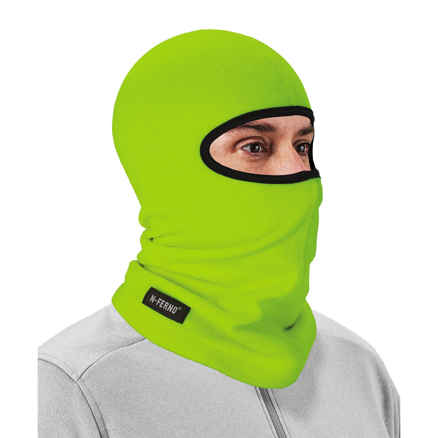 product N-Ferno® 16804 Skull Cap Beanie Hat With LED Lights, Universal, Orange, Fleece