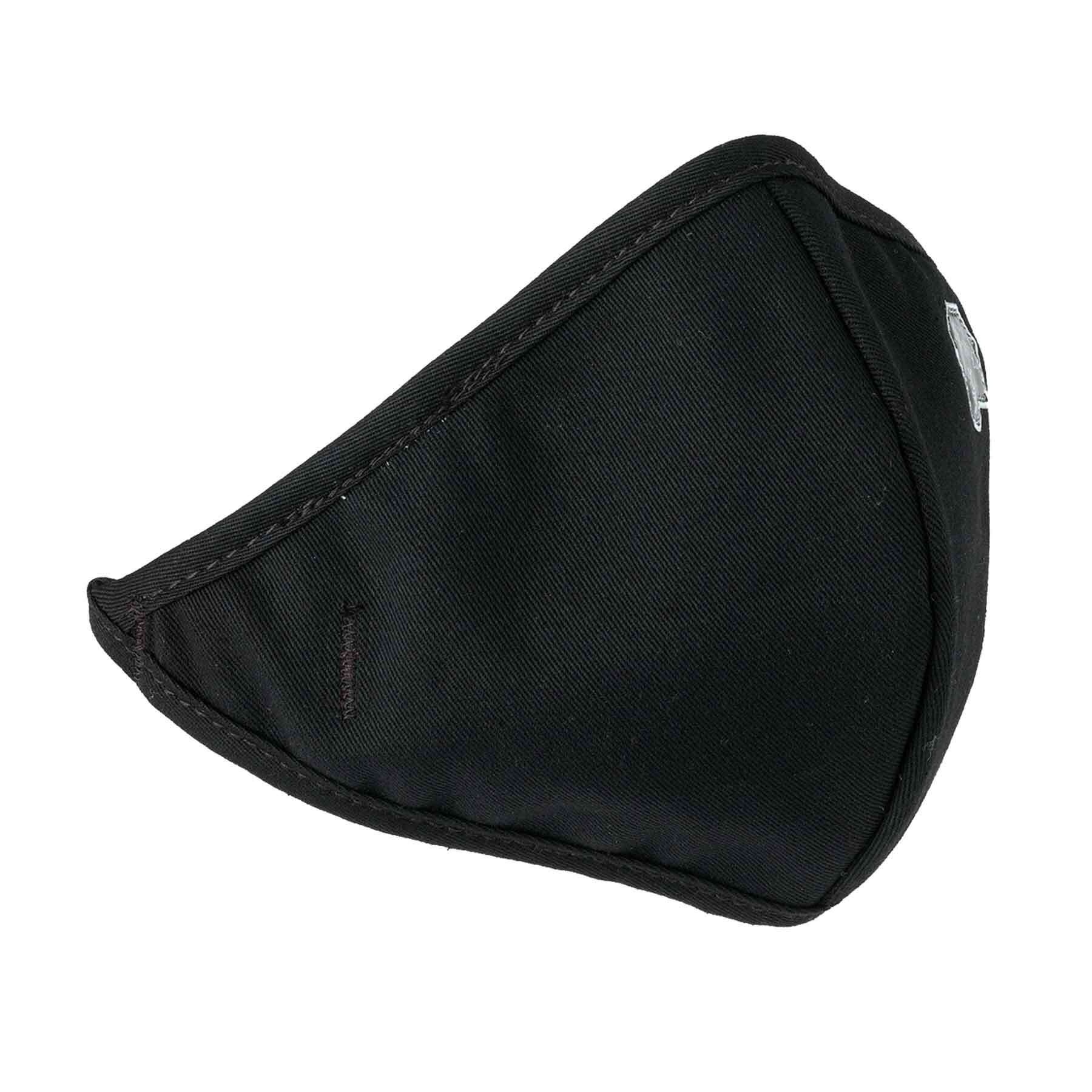 N-Ferno&reg; 16870 2-Layer Adjustable Mouthpiece, Black, Cotton Twill Shell/Polyester Fleece Lining, Hook and Loop Closure