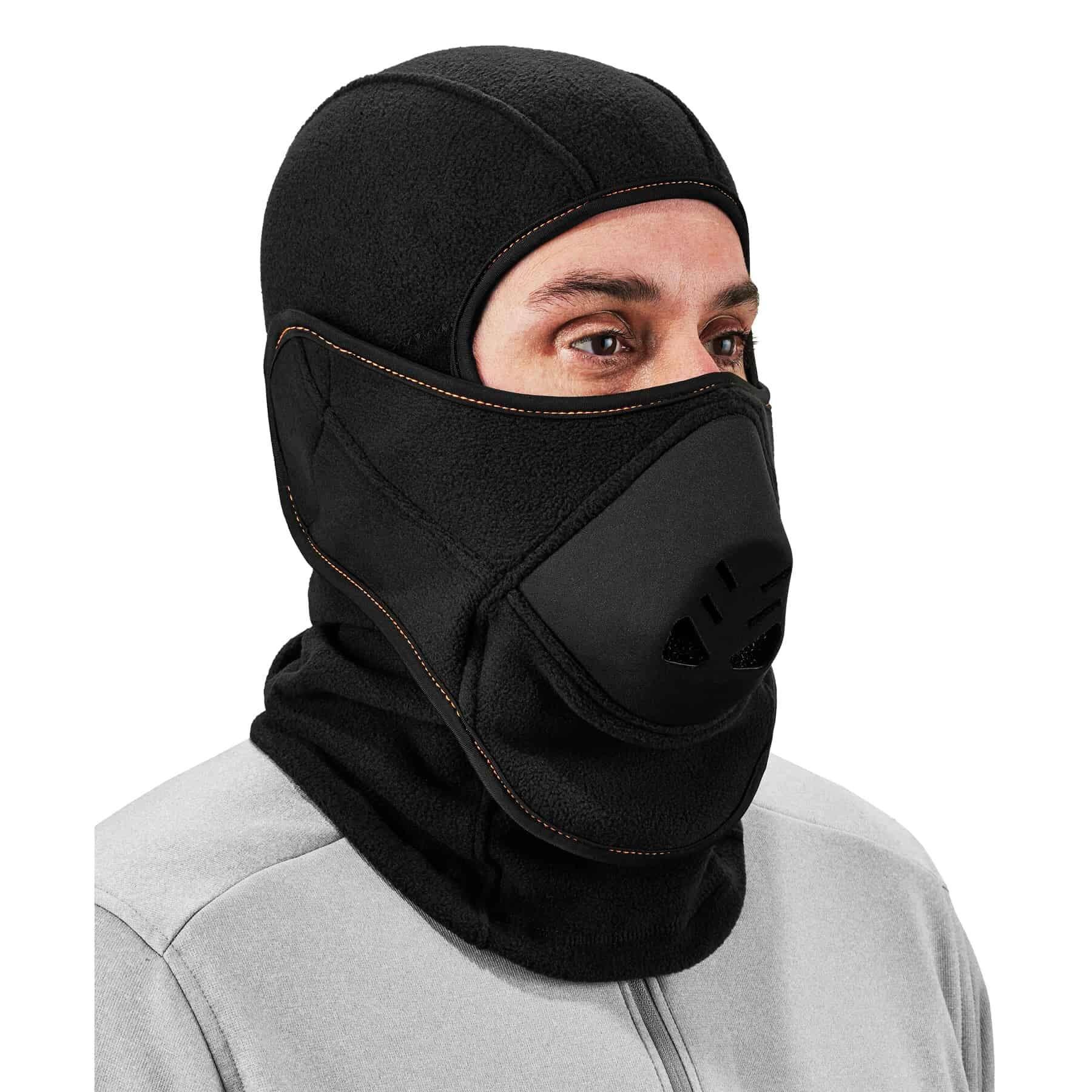 product N-Ferno® 16960 6960 Fleece Neck Gaiter, Universal, Black, Fleece, Pull Over Closure