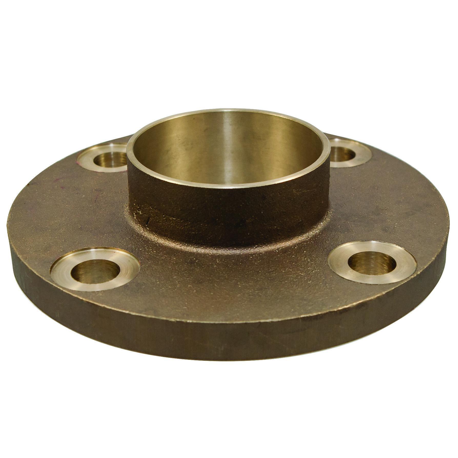 NIBCO® B49560L 771-LF Companion Flange, 3 in Nominal, Cast Bronze, Flanged Connection, 150 lb, Import