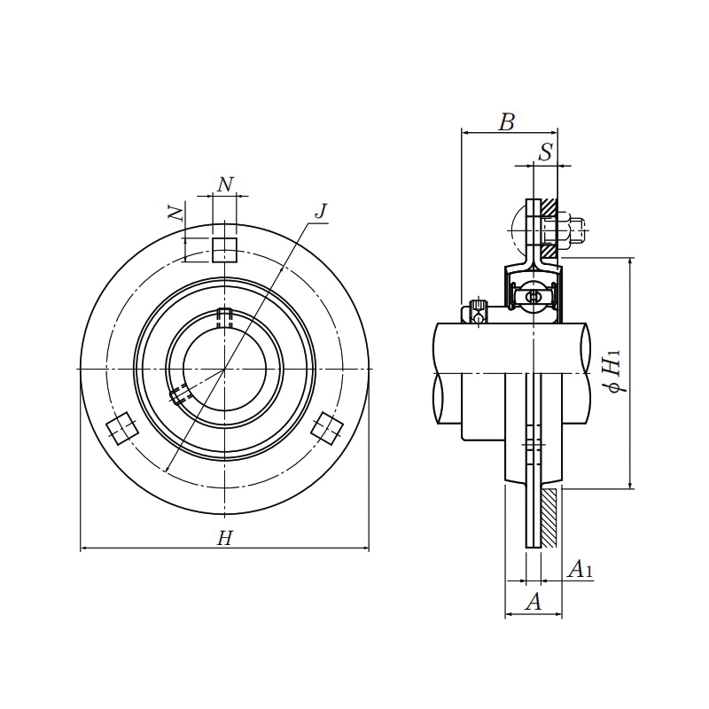 NTN ASPF205-100 NTNASPF205-100