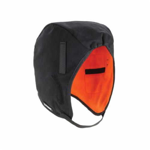 product N-Ferno&reg; 16840 Regular-Length Winter Hard Hat Liner, PU Coated, Polyester Shell/Polyester Fleece Lining, Black