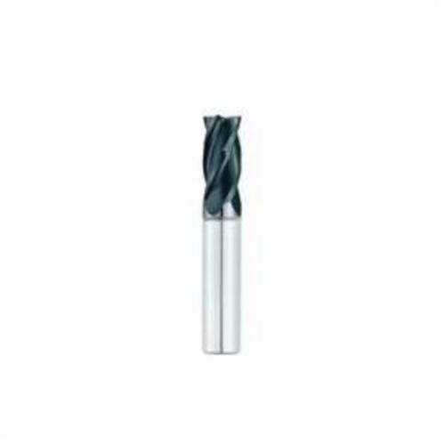 Seco Niagara Cutter 17001609 C430 Center Cutting Extended Reach Single End Square End End Mill, 3/16 in Dia Cutter, 1 in Length of Cut, 4 Flutes, 3/16 in Dia Shank, 3 in OAL, TiAlN Coated